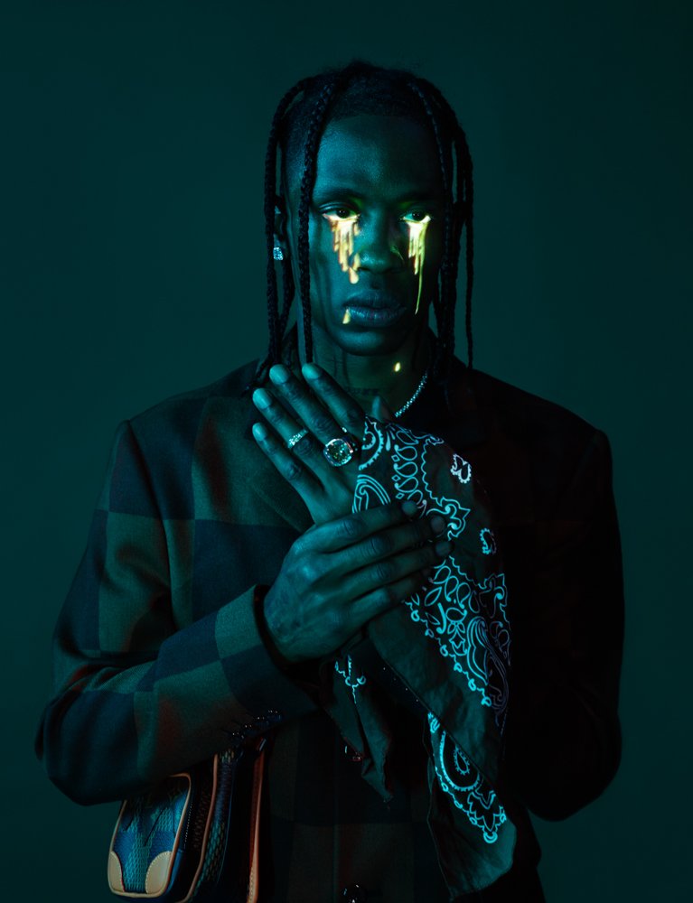 David LaChapelle - Travis Scott Tears, 2020, Los Angeles, © David LaChapelle