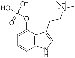 Psilocybin molecule