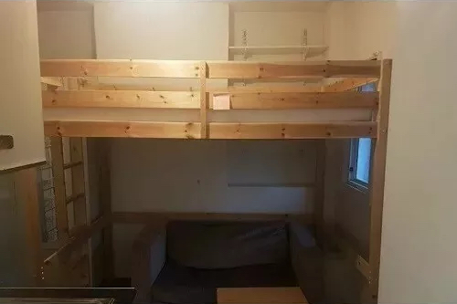 The studio bunk bed in Islington, Angel