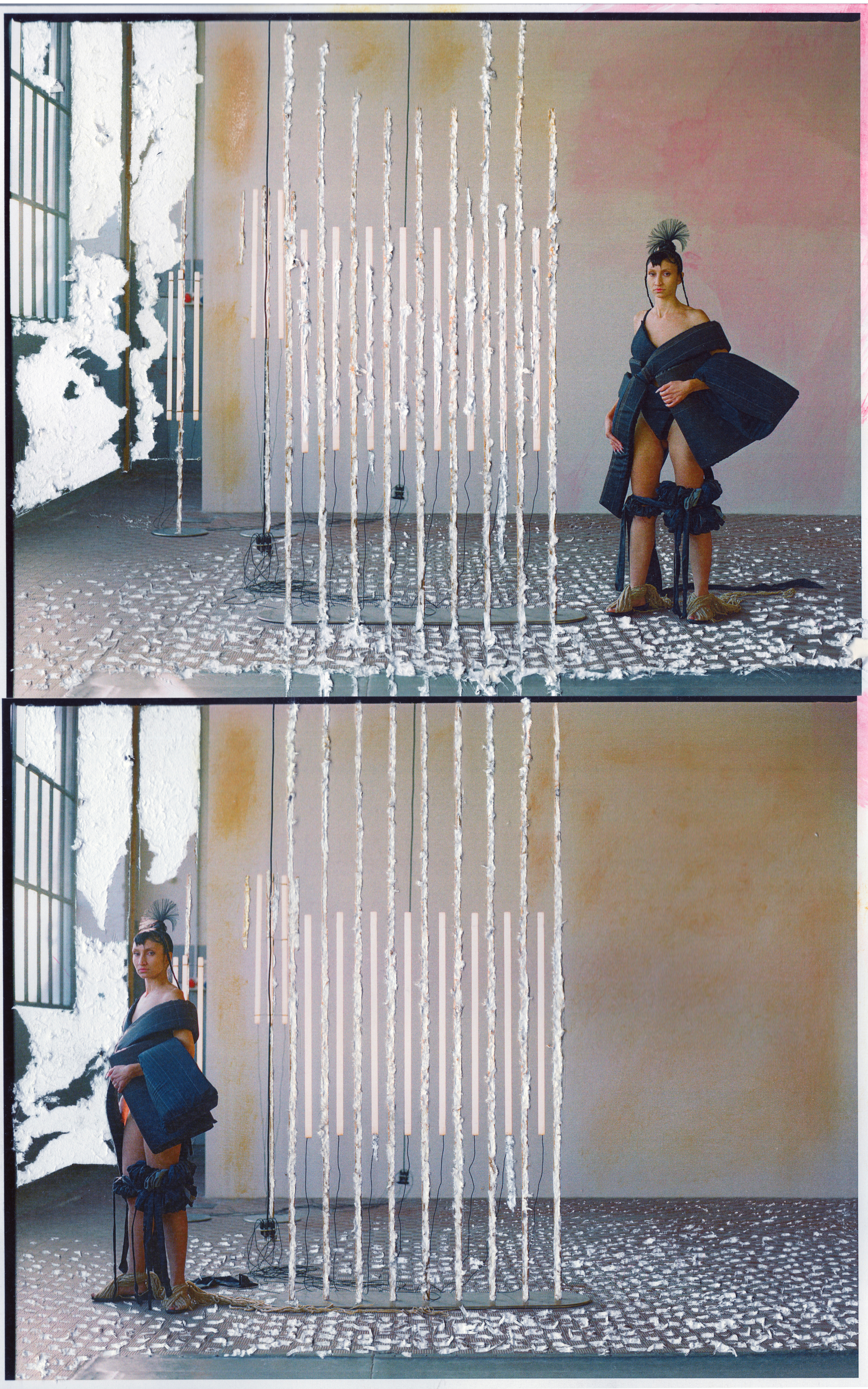 collage di fotografie cantante nava