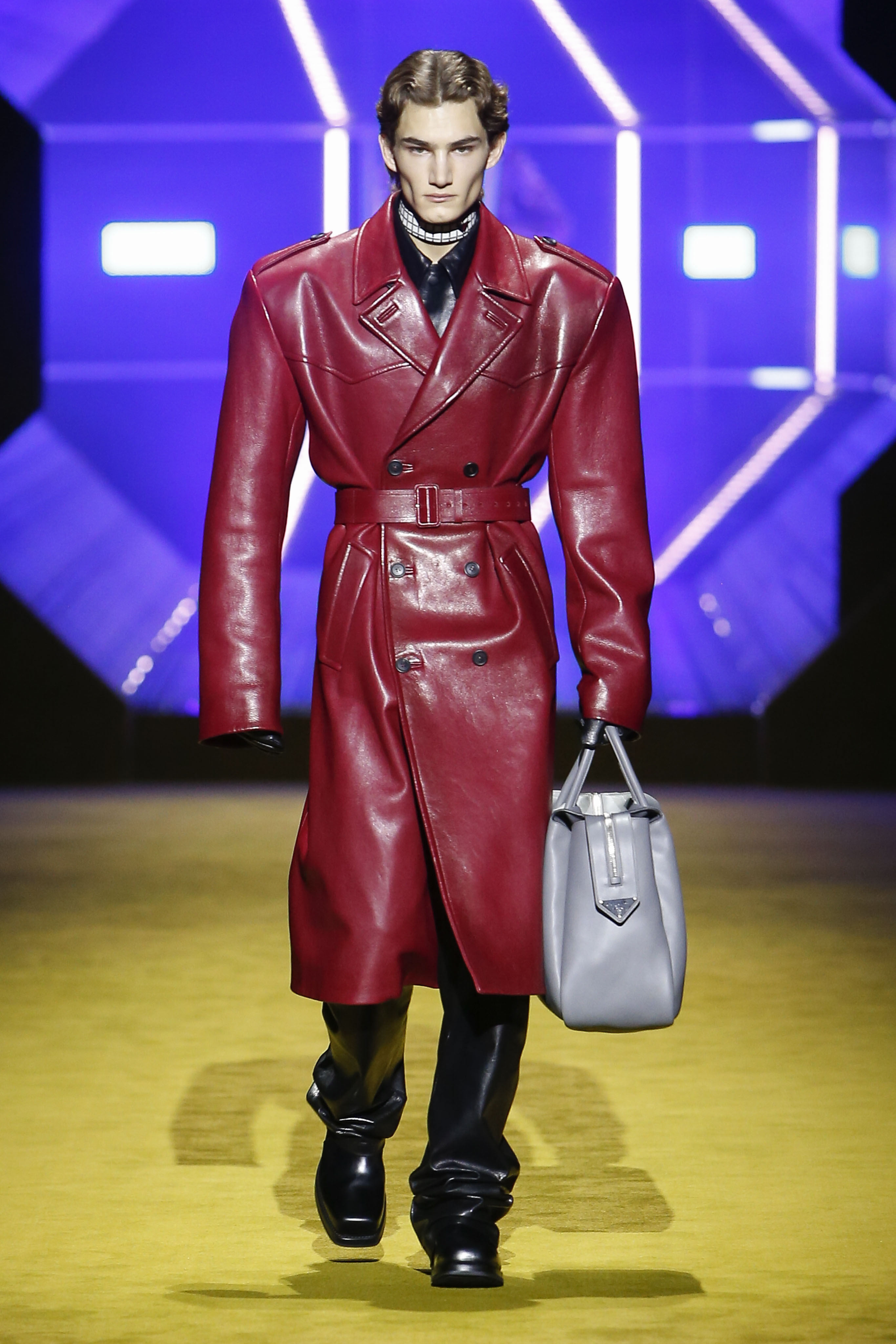 Jeff Goldblum and Kyle MacLachlan just walked Prada's AW22 menswear show