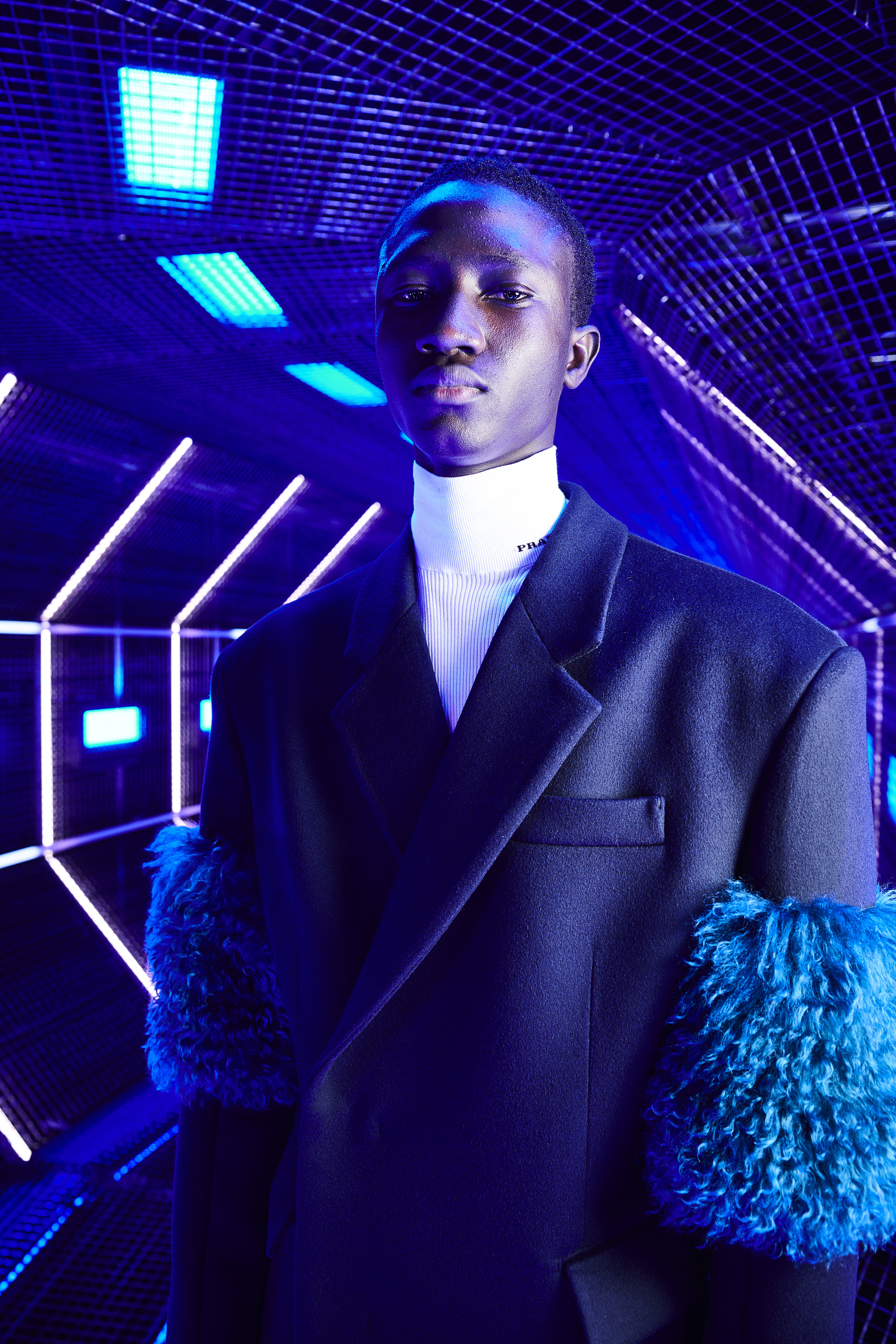 backstage prada milano fashion week uomo aw 2022