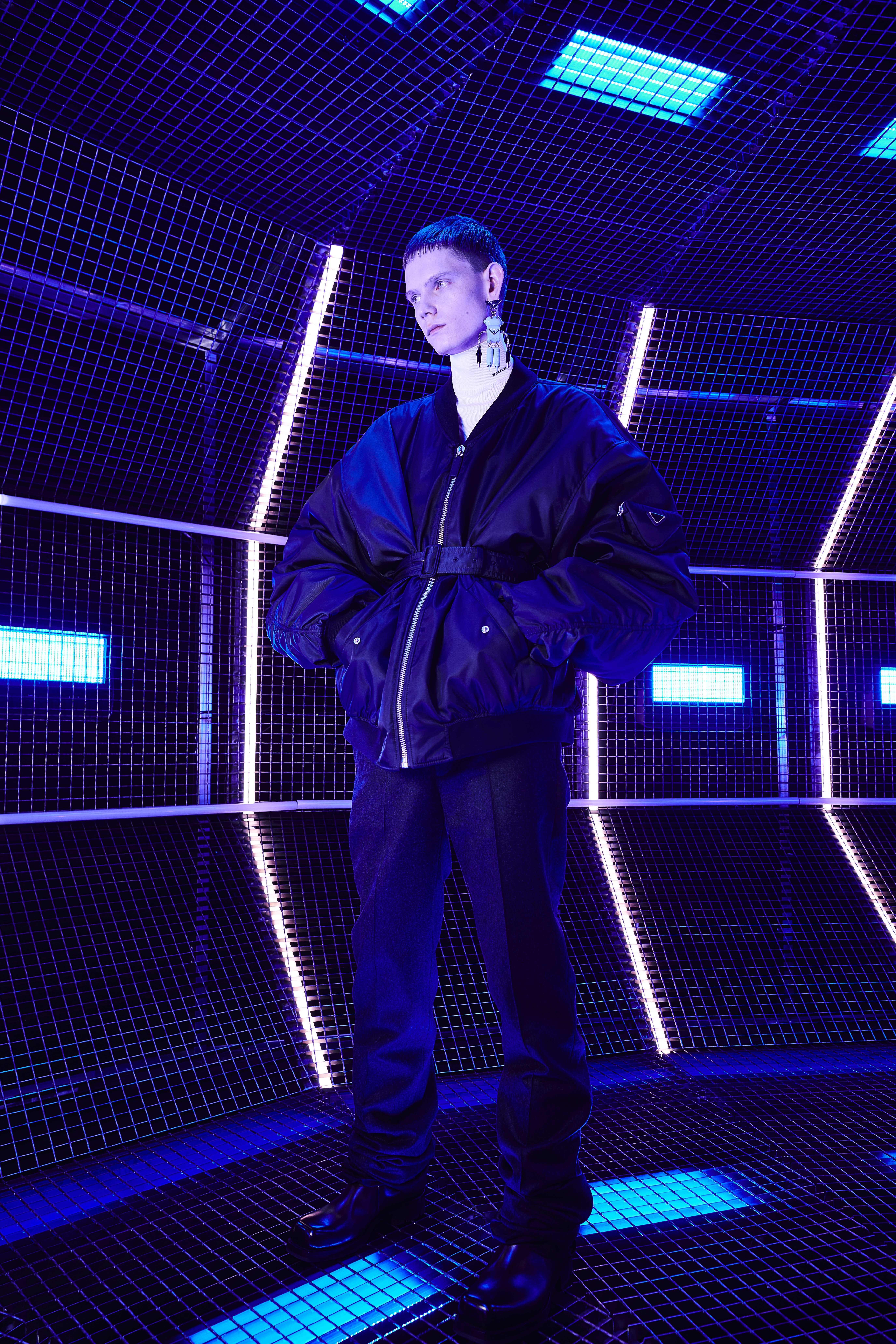 nackstage milano fashion week uomo prada 2022
