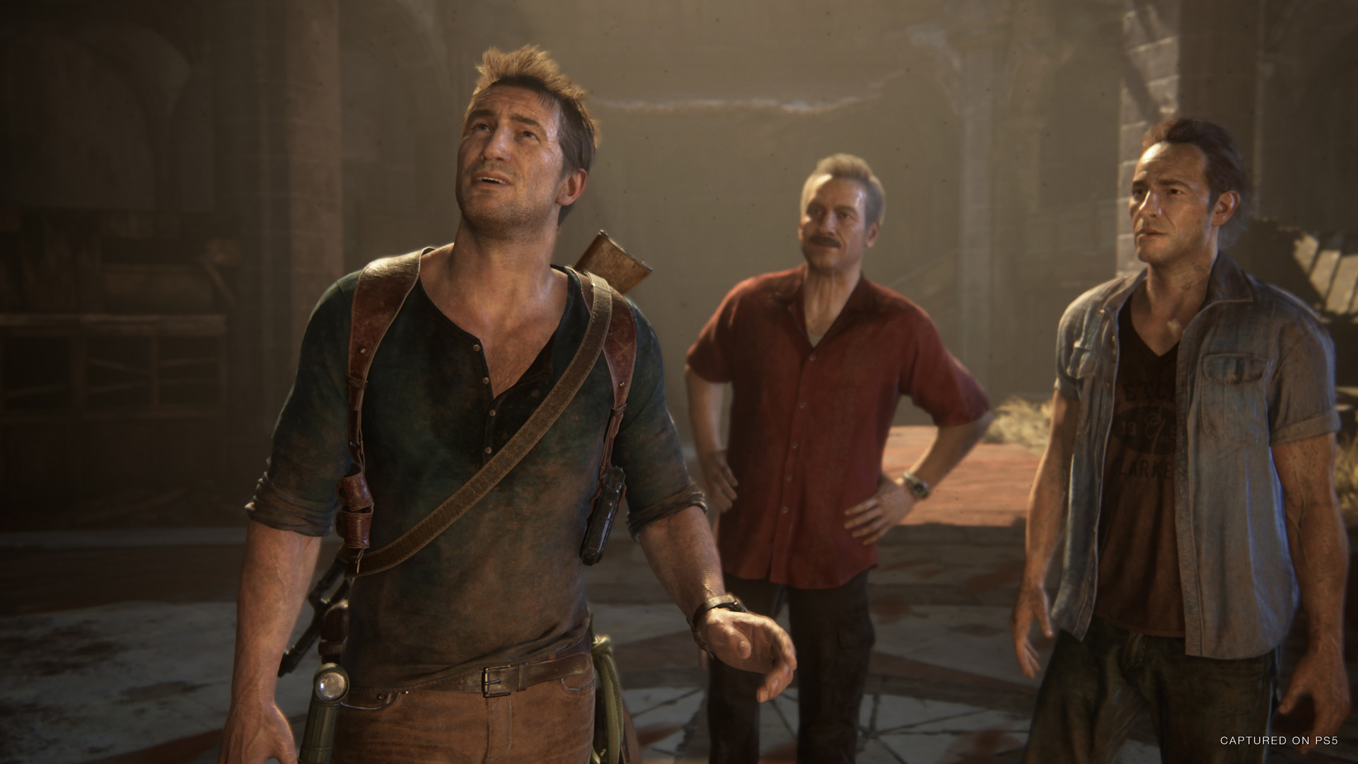 A screen shot from the video game 'Uncharted.' Courtesy of Sony.