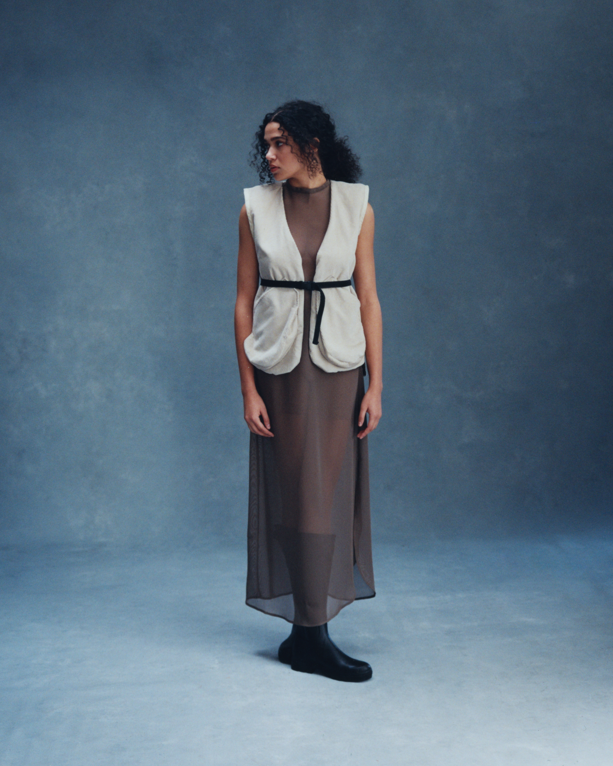 a model wearing connor mcknight's aw22 collection