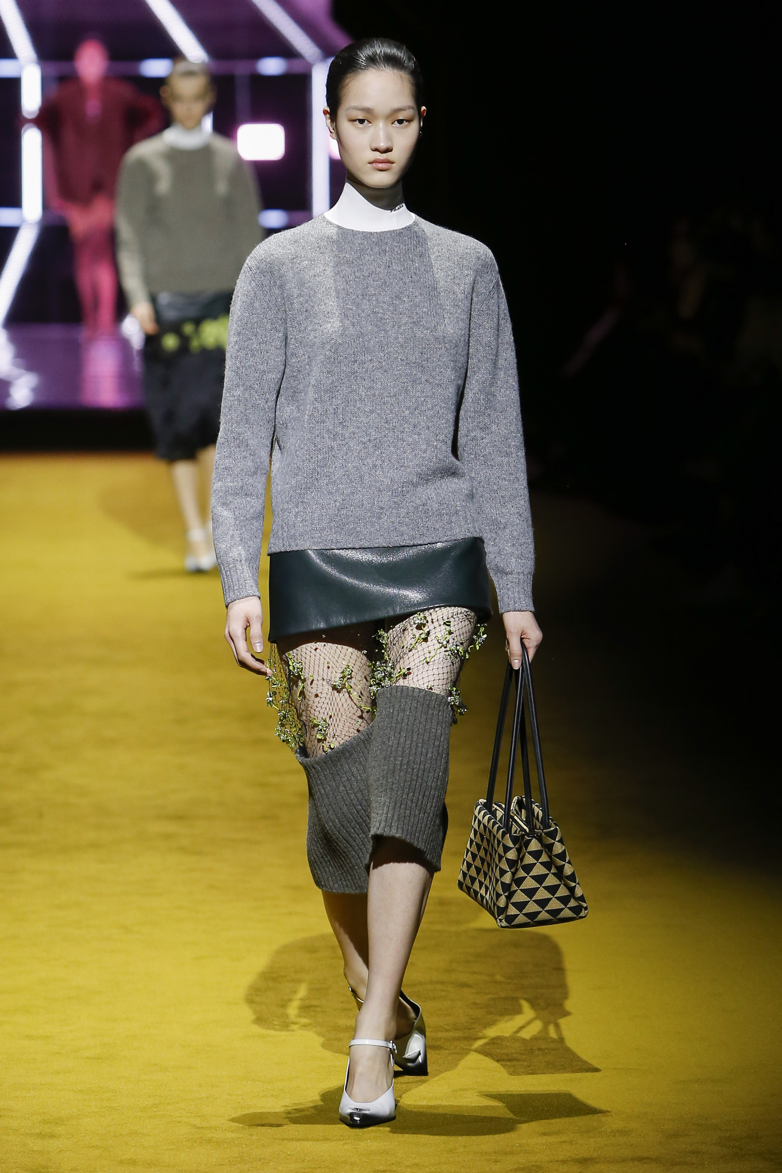 Hunter Schafer and Kendall Jenner just walked Prada's standout AW22 show