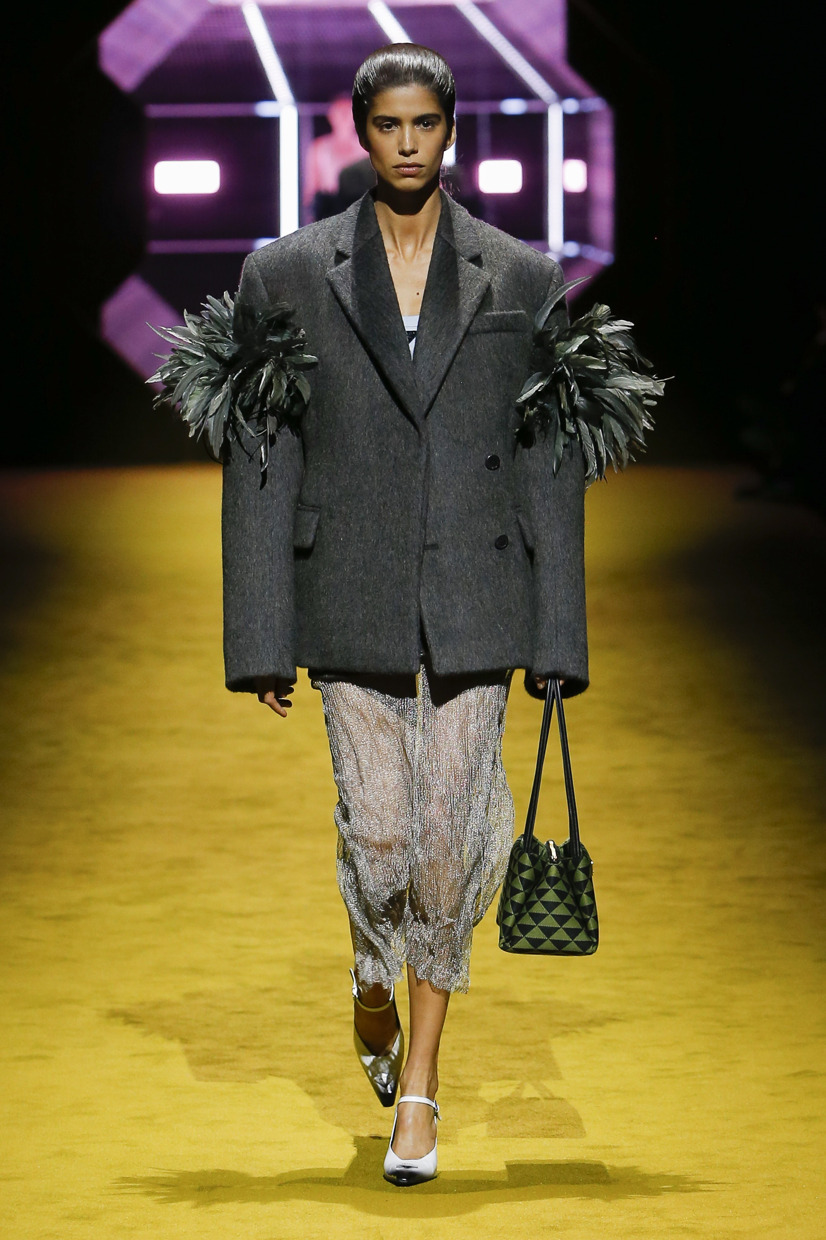 Hunter Schafer and Kendall Jenner just walked Prada's standout AW22 show