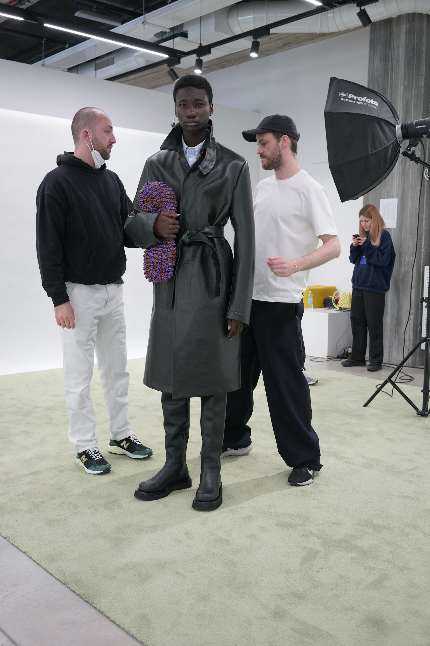 An exclusive BTS look at Matthieu Blazy's knockout debut for Bottega Veneta