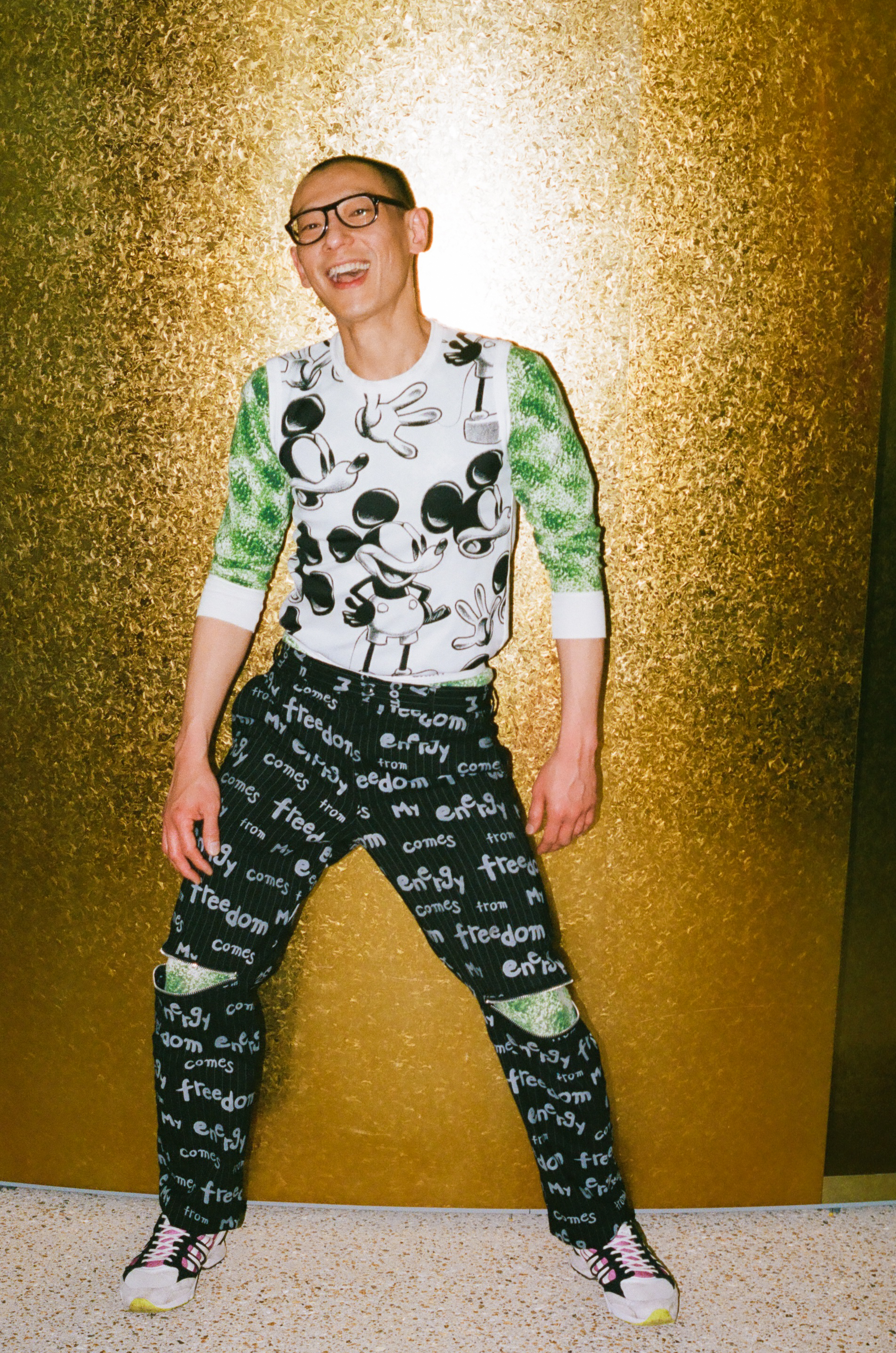 Photograph of staff at Dover Street Market