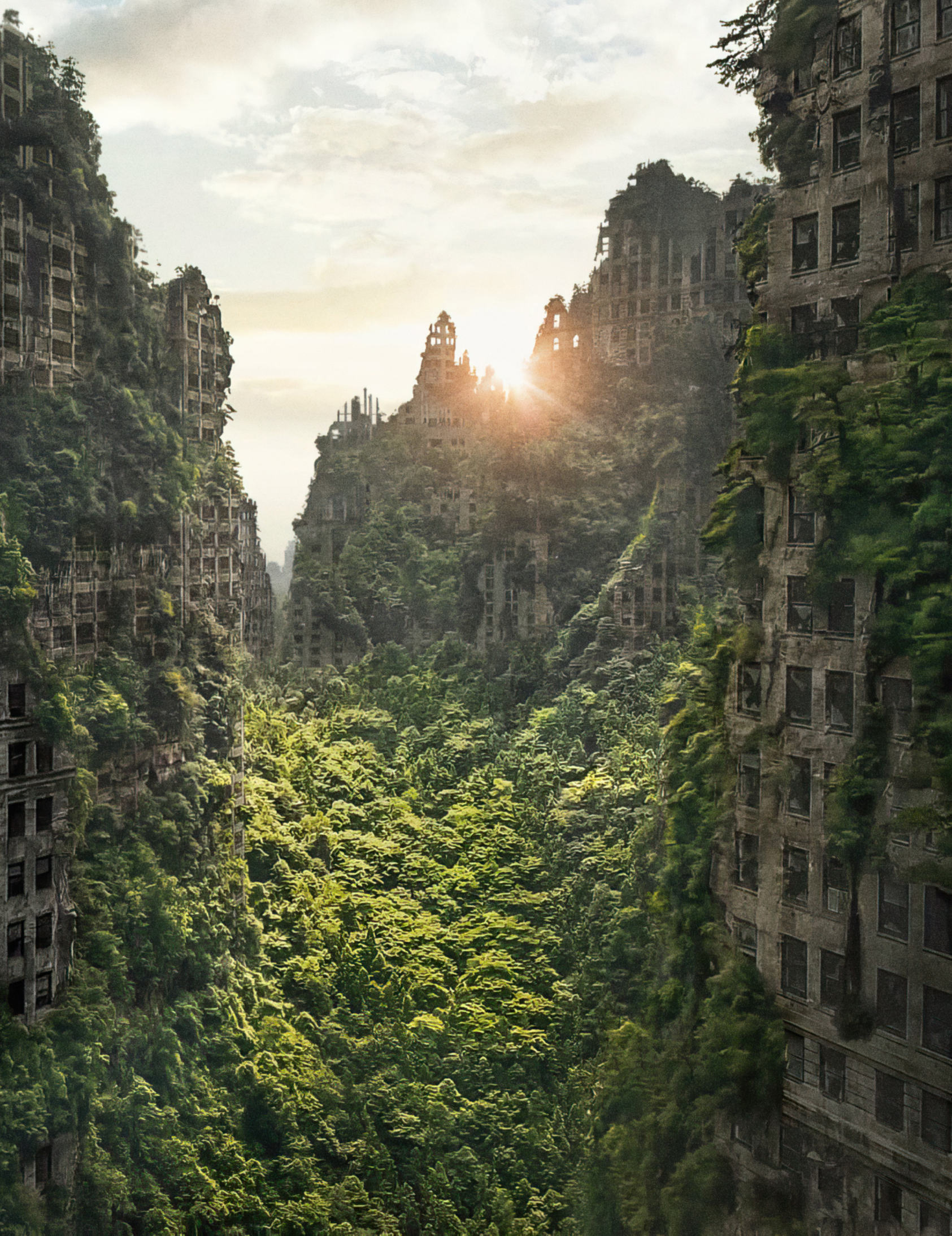 proiect foto in photoshop cu schimbari climatice, imagini orase distruse de schimbarile climatice