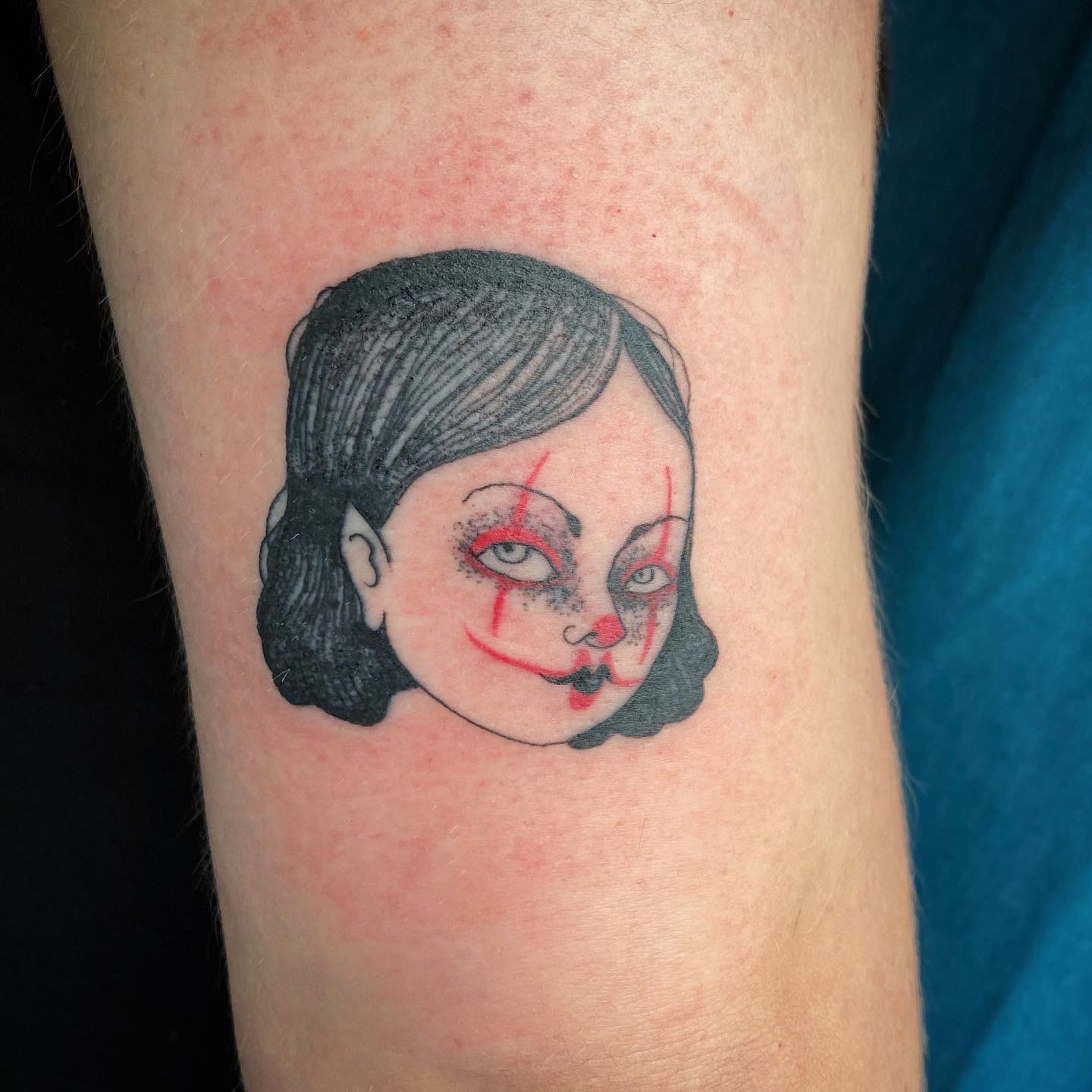 nicoz balboa tatuaggio clown