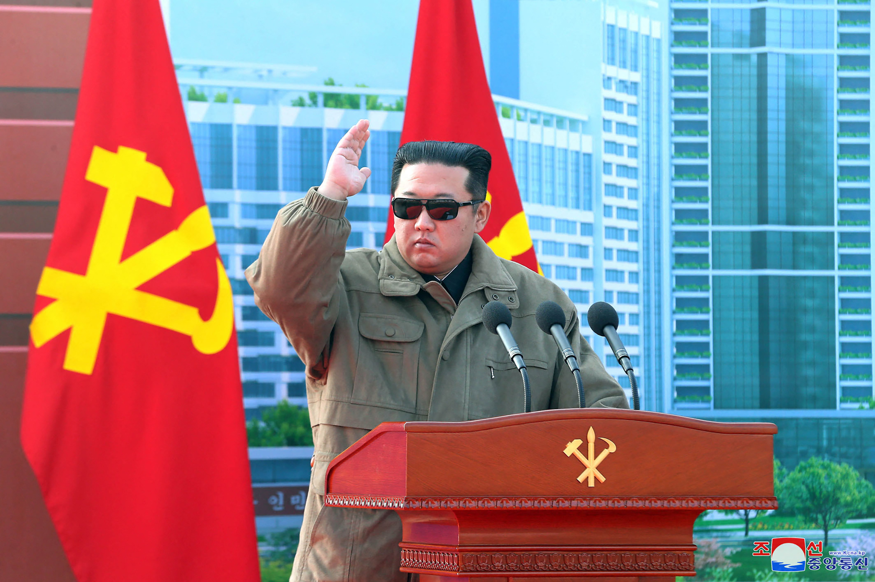 Pemimpin Korea Utara Kim Jong-un. Foto: STR / KCNA via KNS / AFP