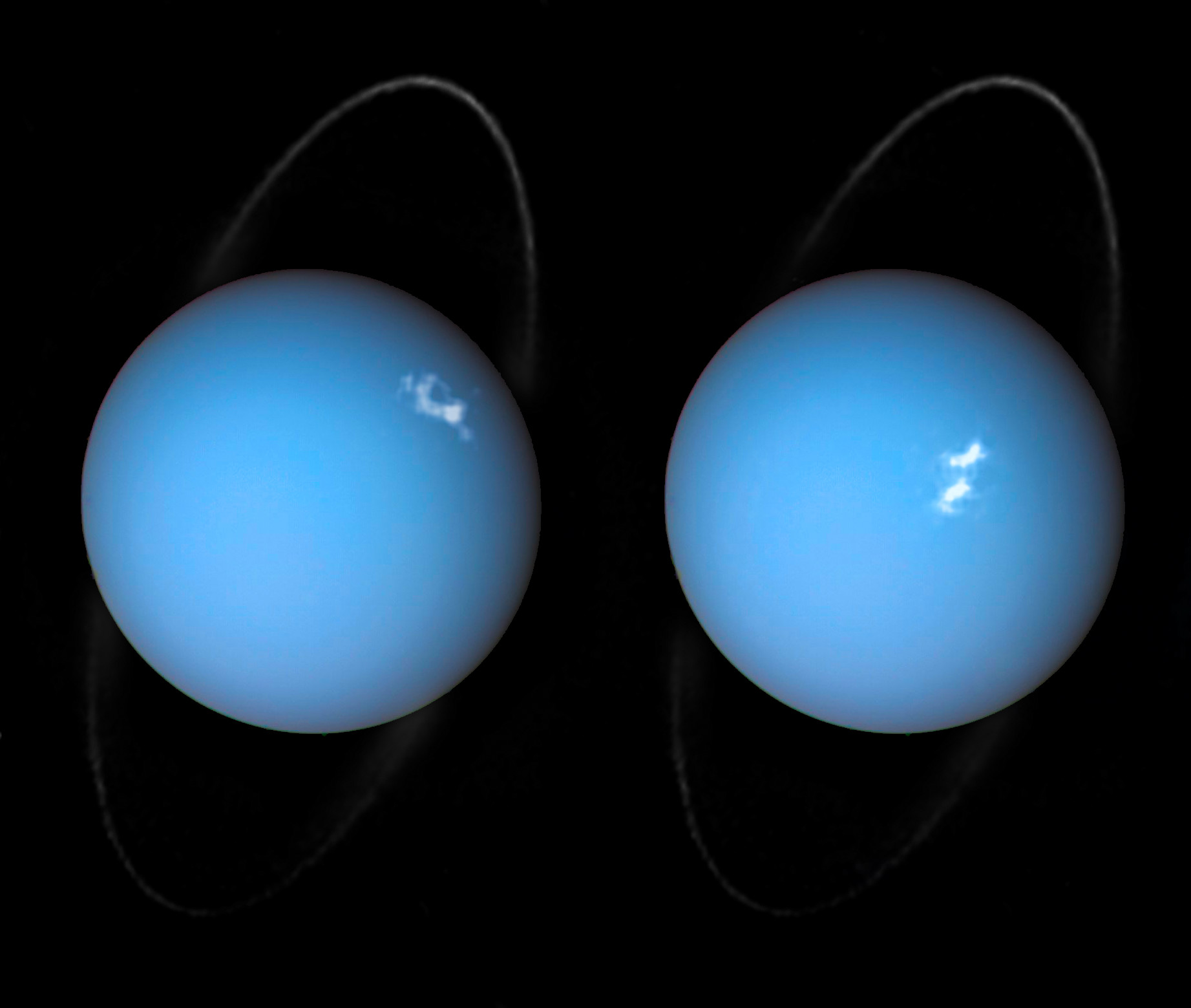 Planet Uranus yang dijuluki Raksasa Es. Foto: ESA/Hubble & NASA, L. Lamy/Observatoire De Paris