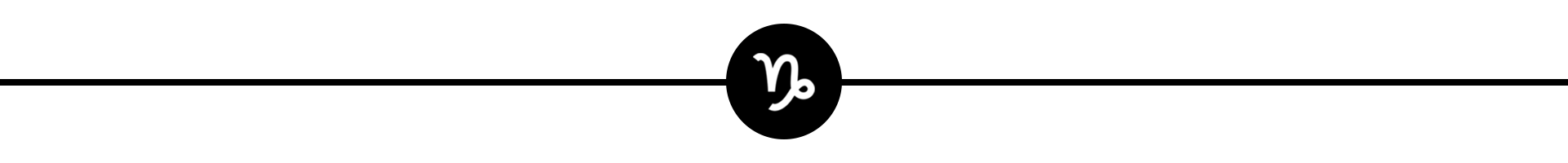 Capricorn glyph