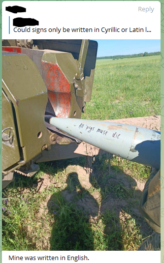 Ukrainians Are Paying to Paint Personal Messages on Artillery Shells - The  New York Times