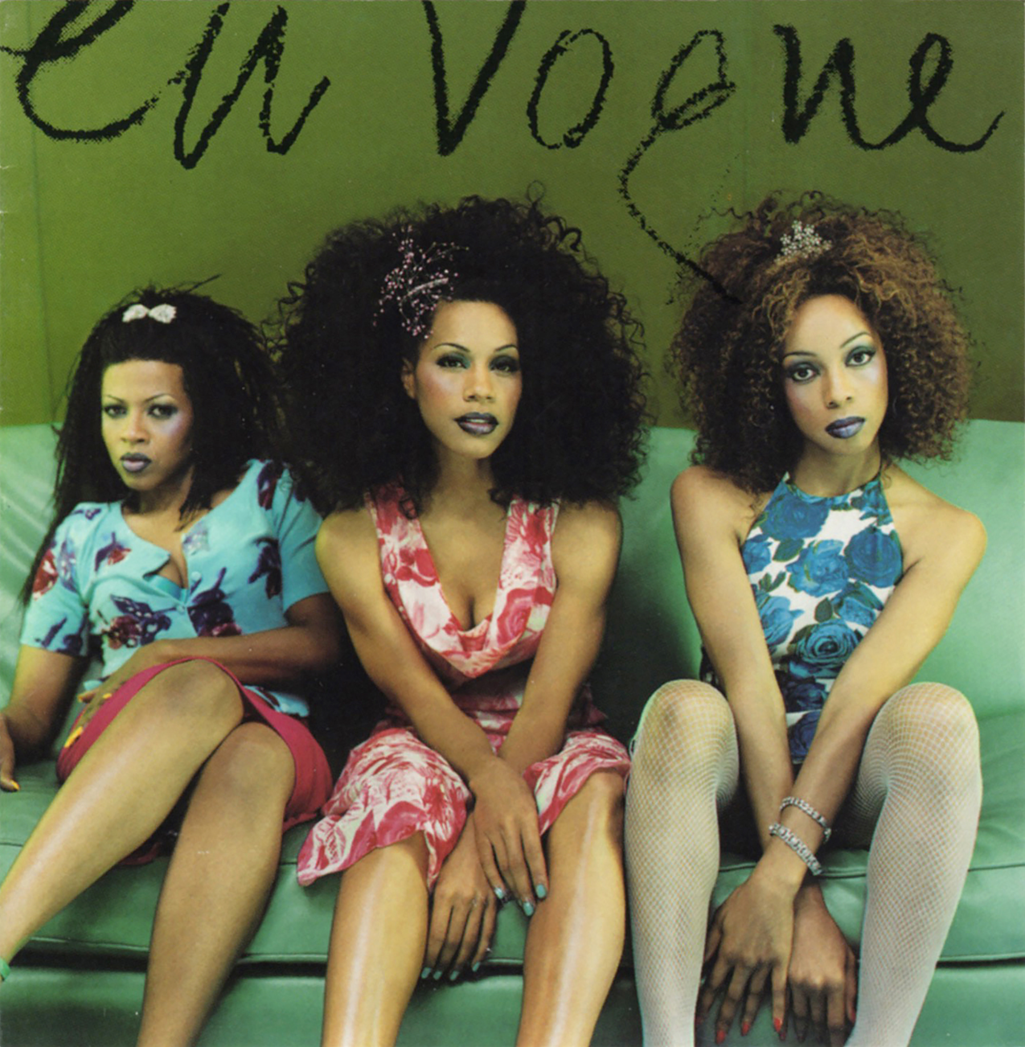 the 90s R&B band en vogue photographed for their EV3 campaign