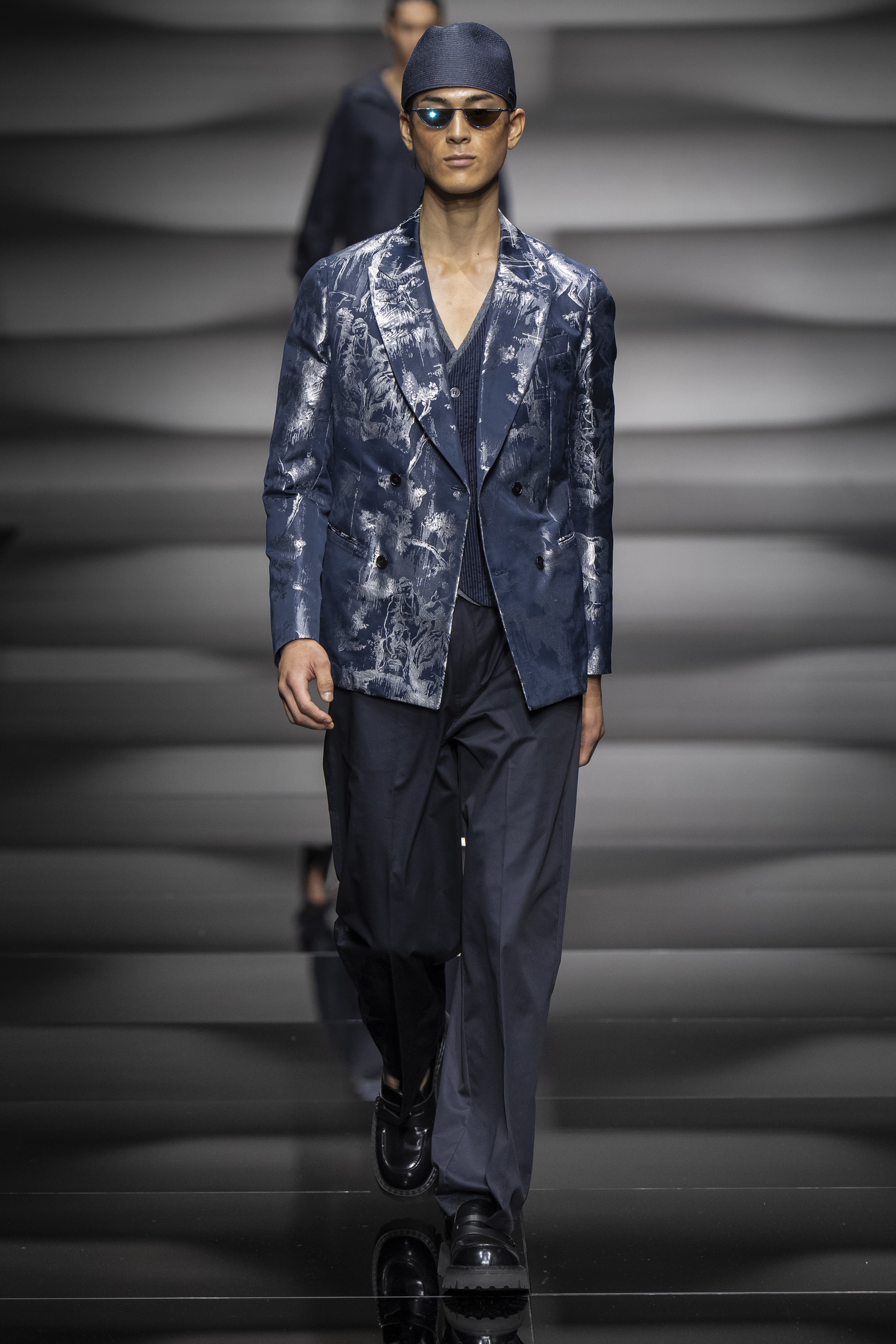 Menswear: spacemen and Peake chic at Versace in Milan