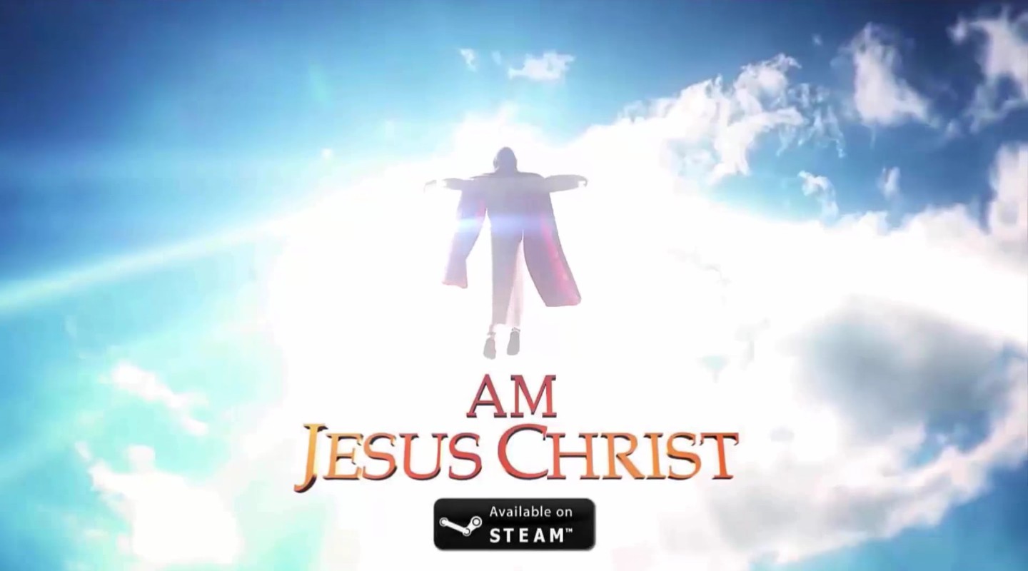 Layar judul ‘I Am Jesus Christ’.