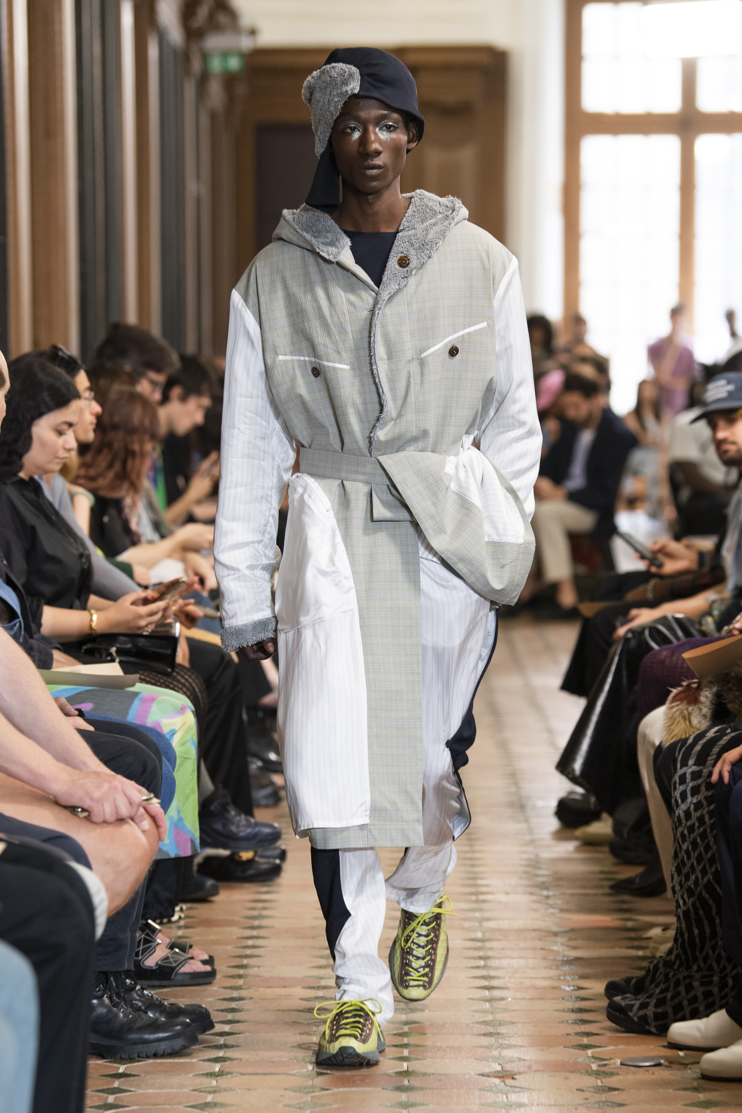 Paris fashion week has shown us the next menswear trend: pyjamas