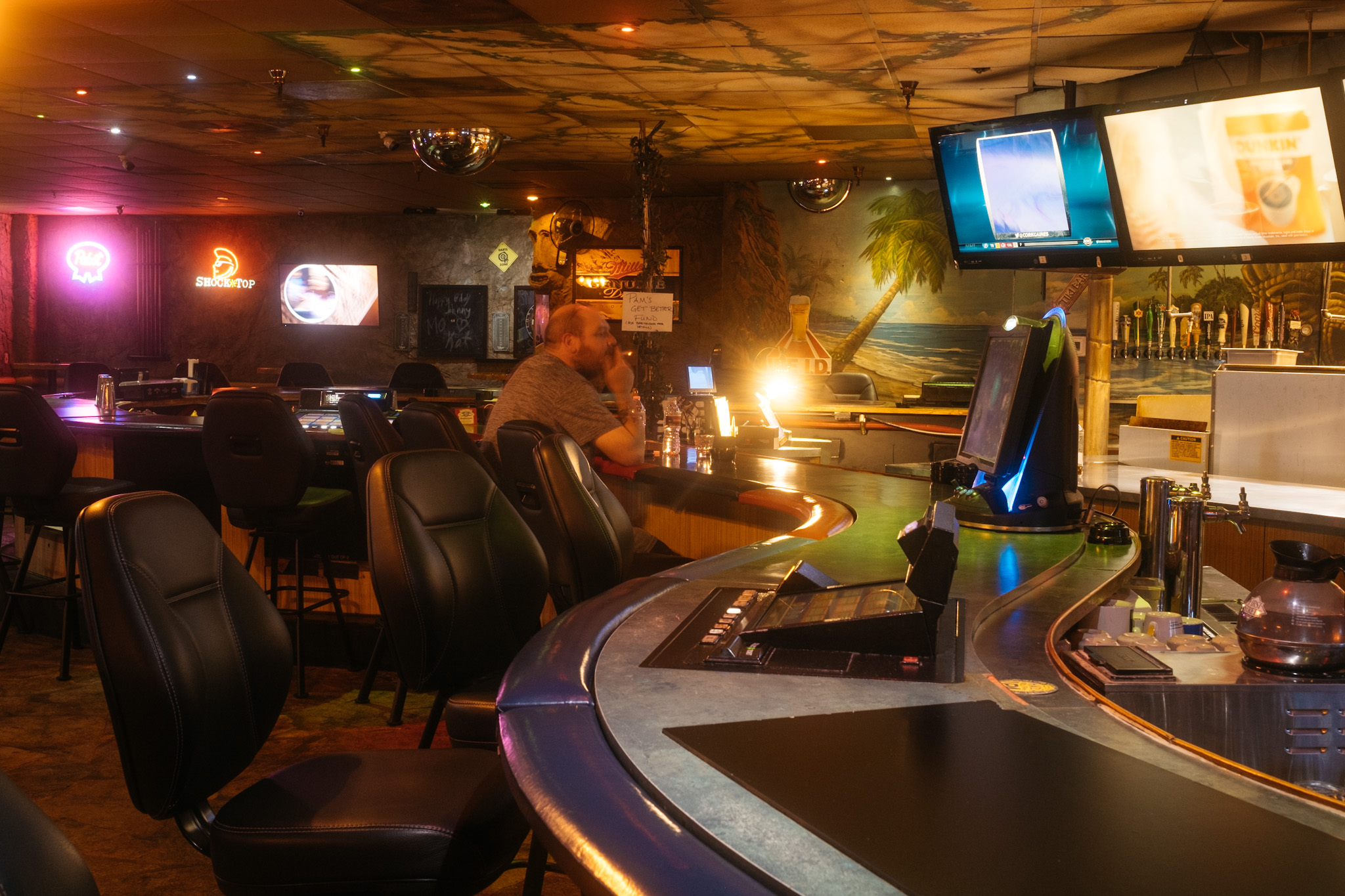 Inside of Island Bar