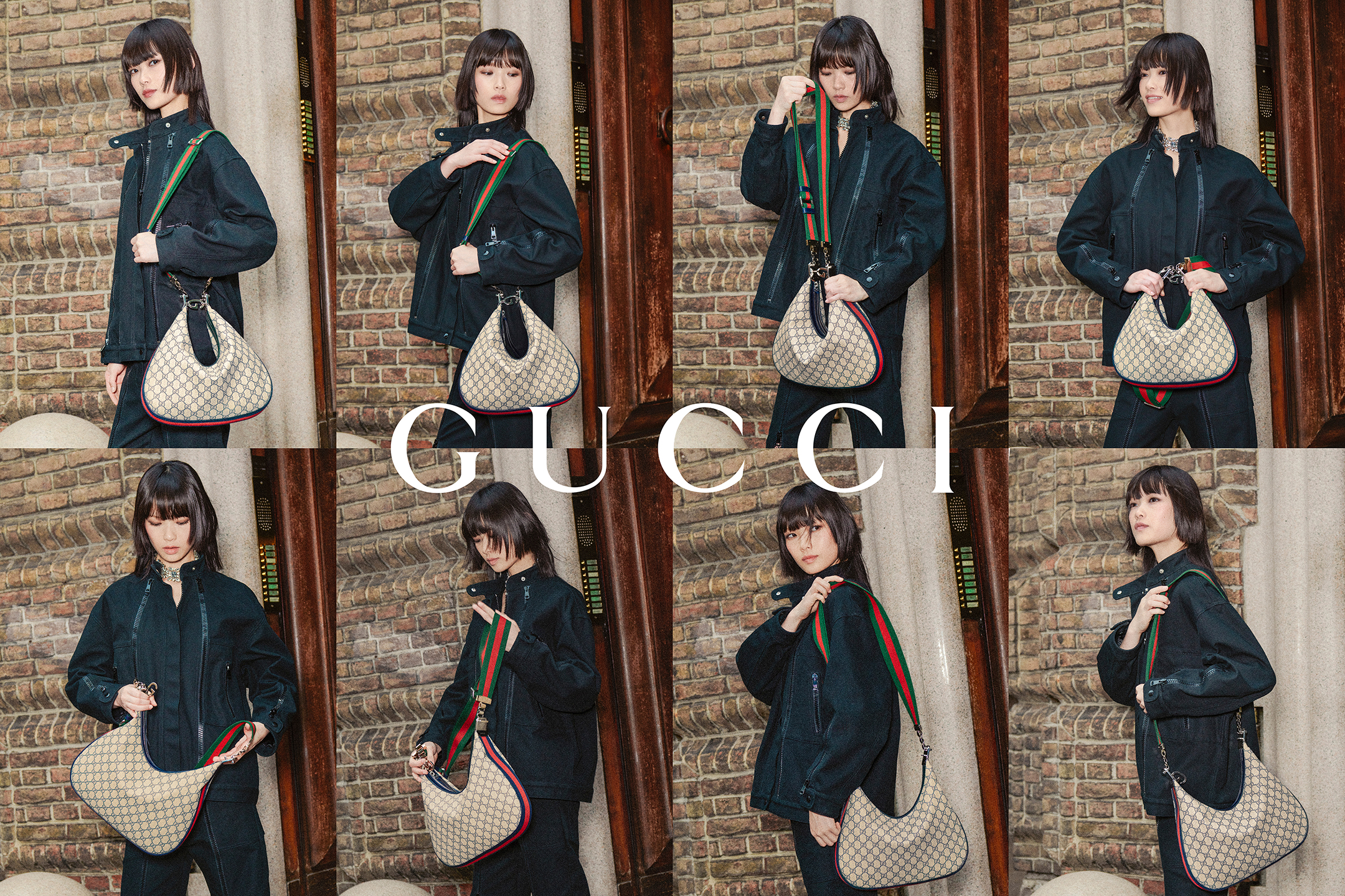 Gucci Attache medium shoulder bag