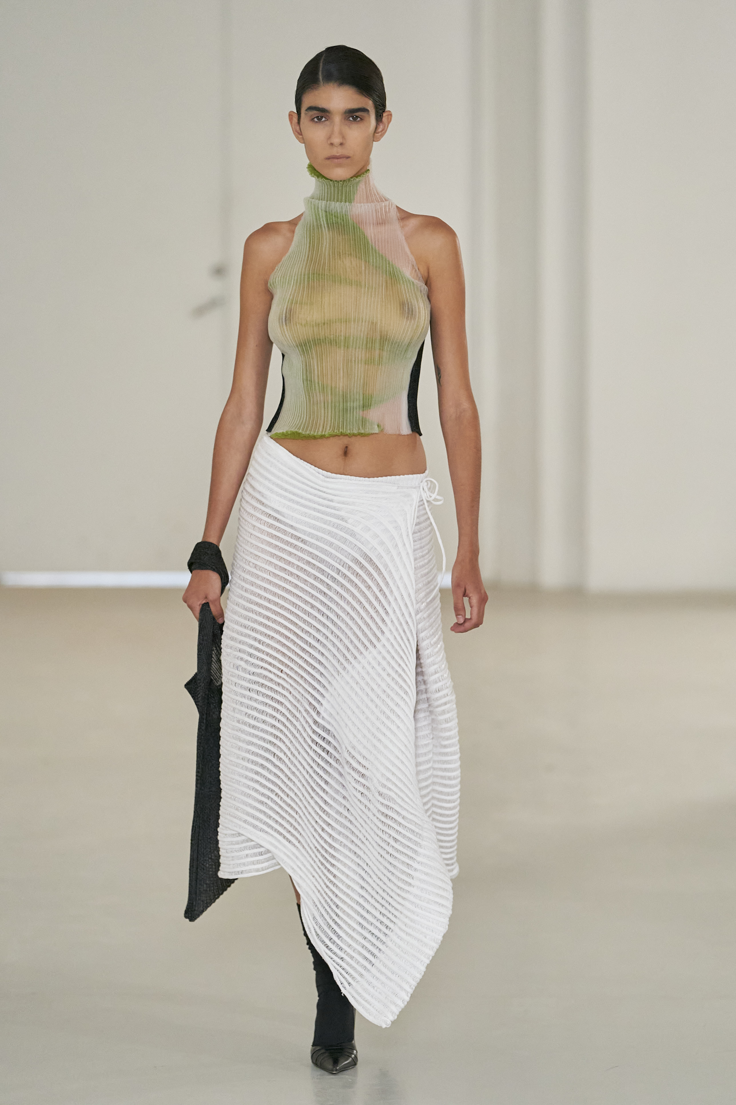 A model walking A. Roege Hove SS23