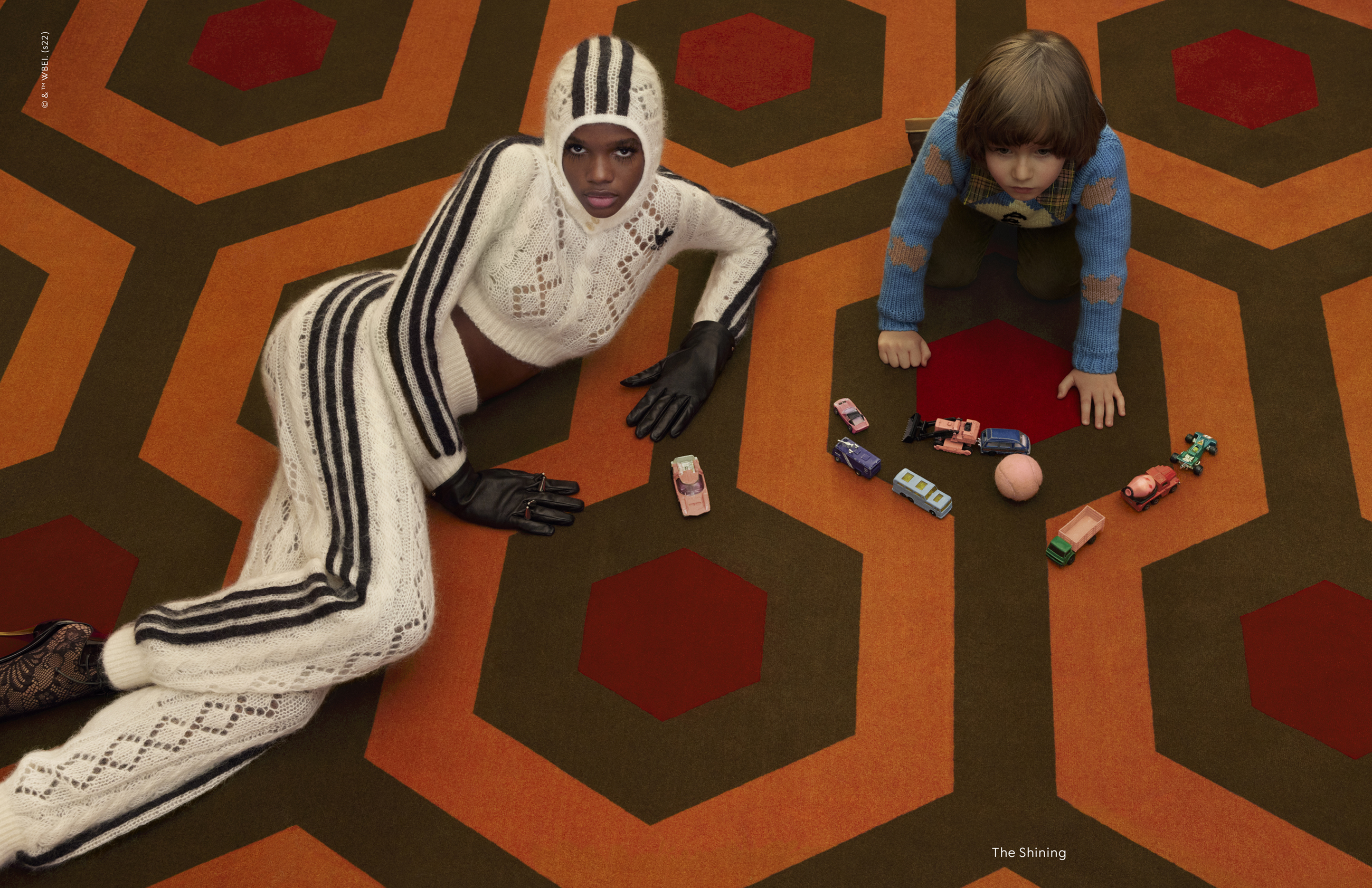 gucci aw22 campaign imagery by Mert Alas and Marcus Piggott