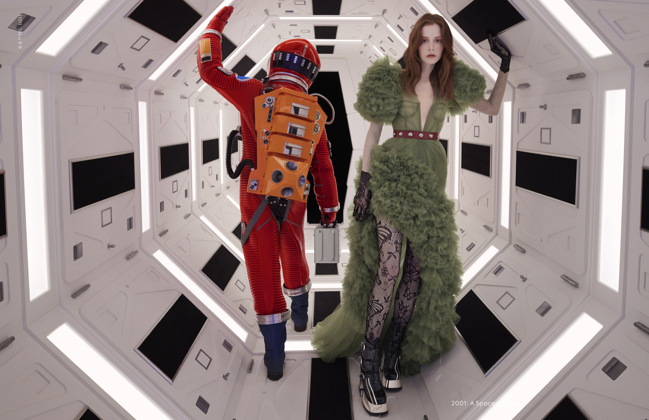 gucci aw22 campaign imagery by Mert Alas and Marcus Piggott