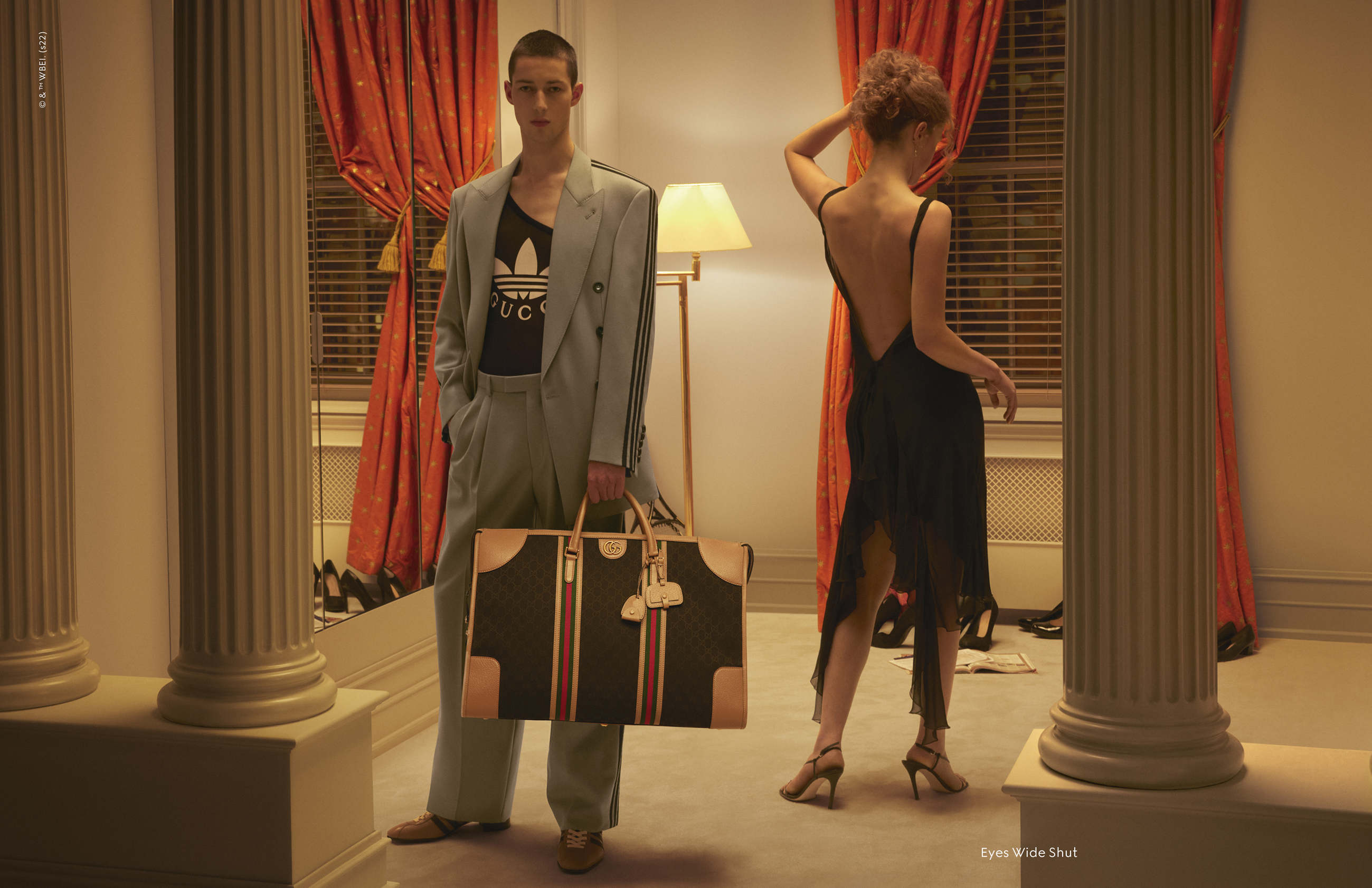 gucci aw22 campaign imagery by Mert Alas and Marcus Piggott