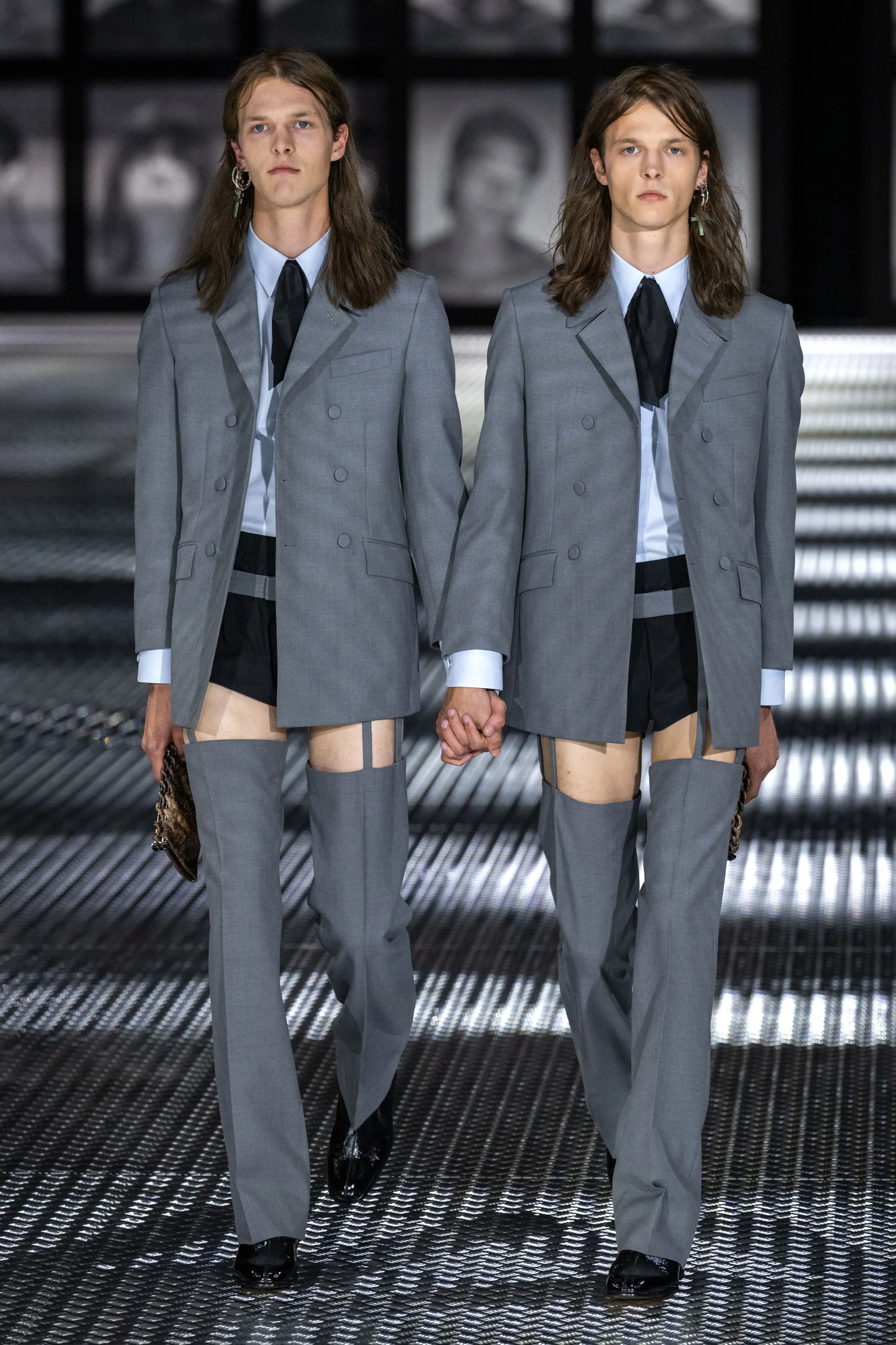 Gucci's Spring 2023 Runway Show Takes Twinning to a New Level