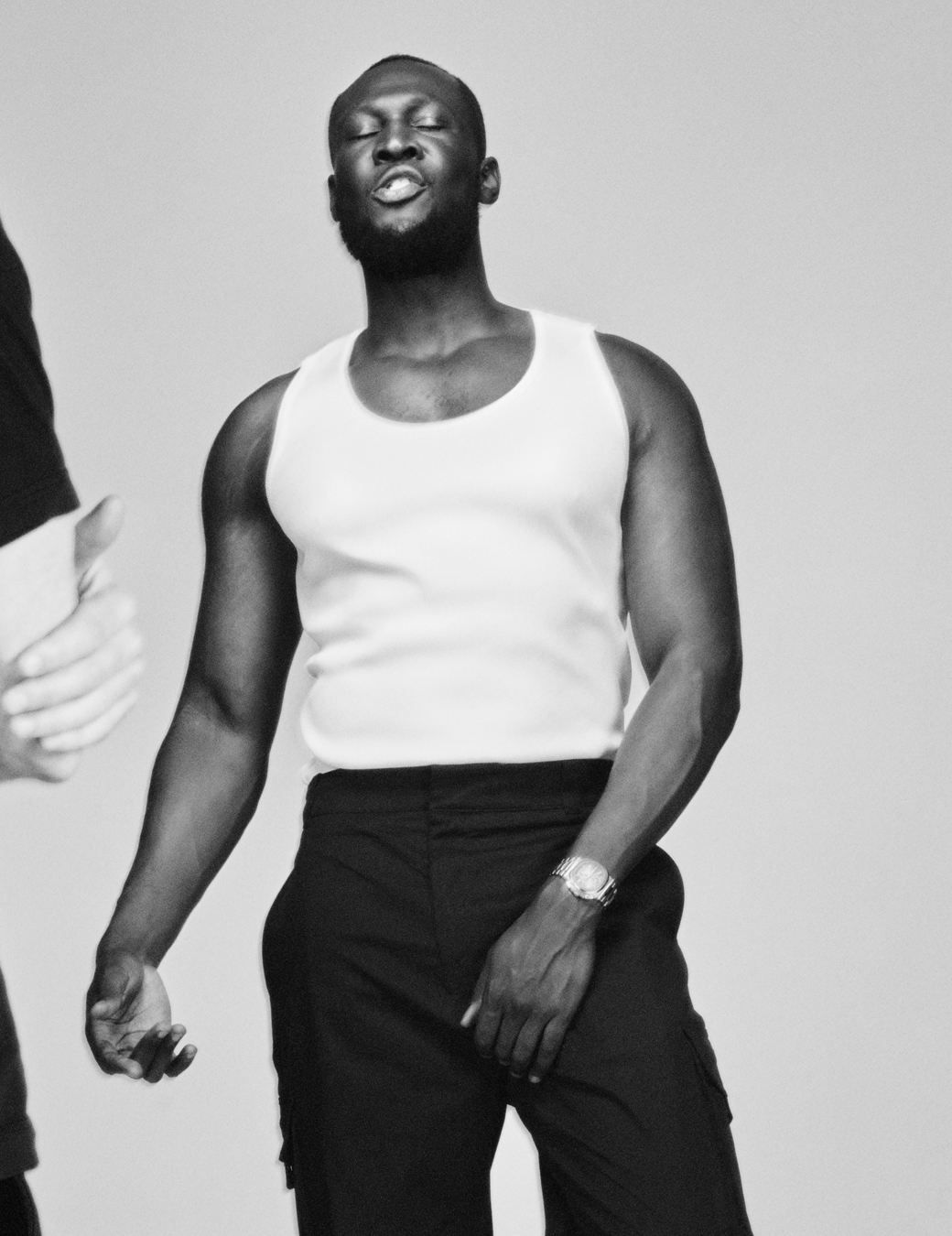 Stormzy in his cover story for i-D’s The Royalty Issue, no. 370, Winter 2022