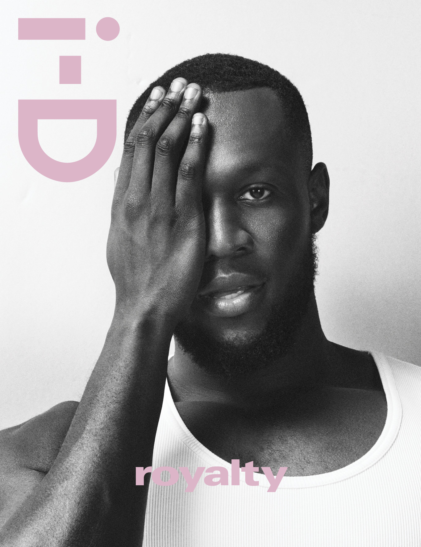 Stormzy on the cover of i-D’s The Royalty Issue, no. 370, Winter 2022