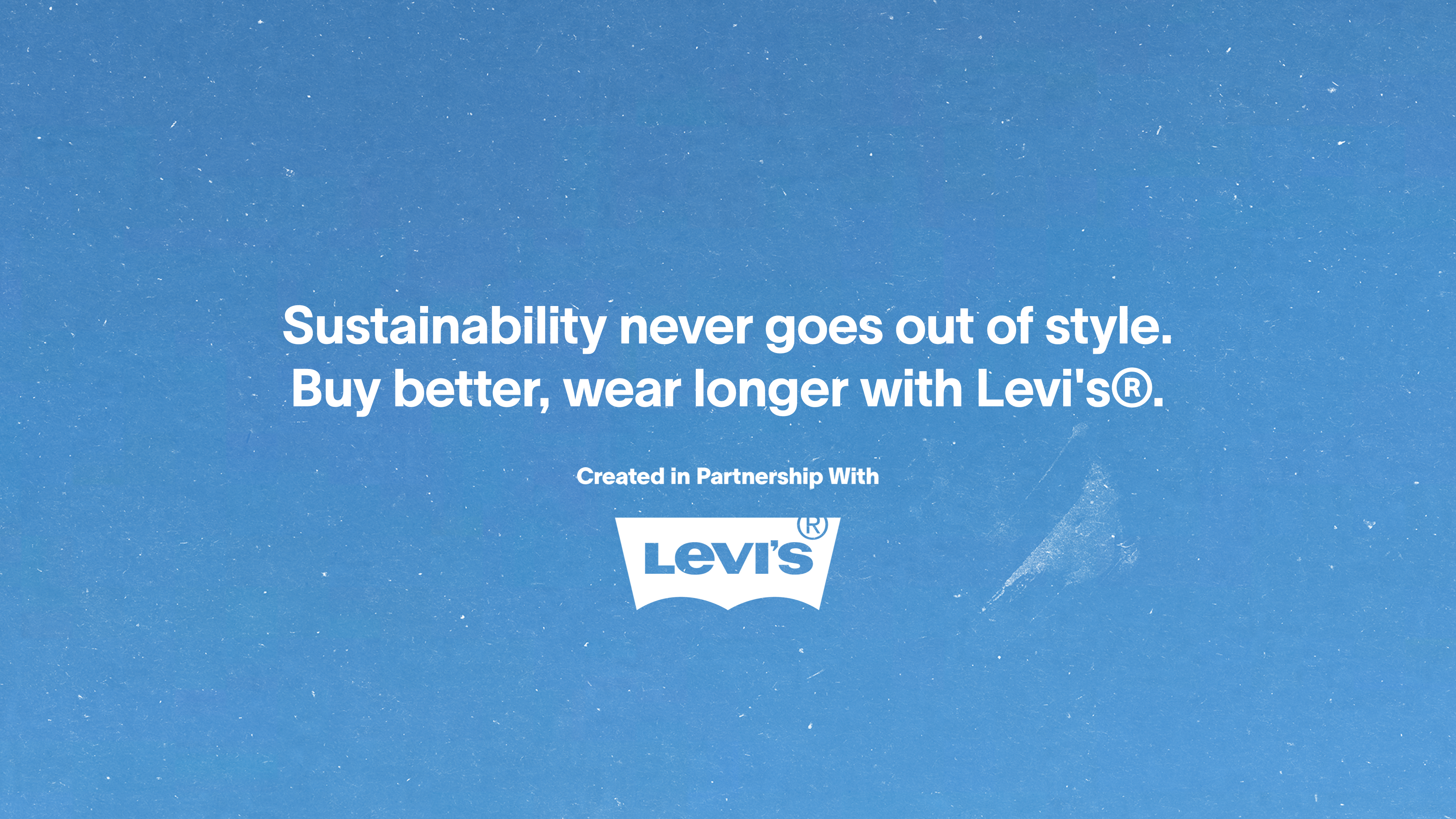 created in partnership with levis