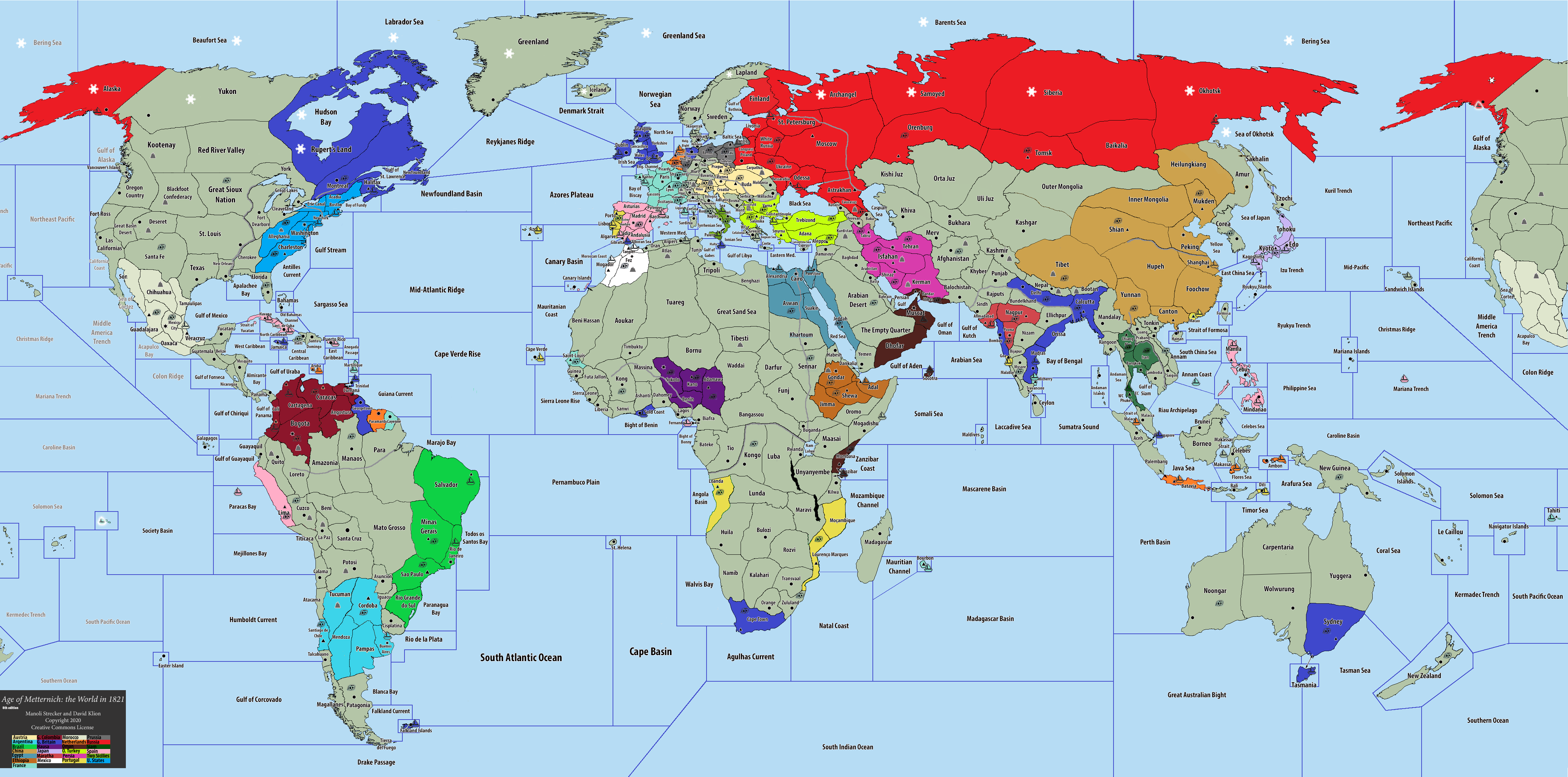 Photo shows current map Diplomacy players are using. 