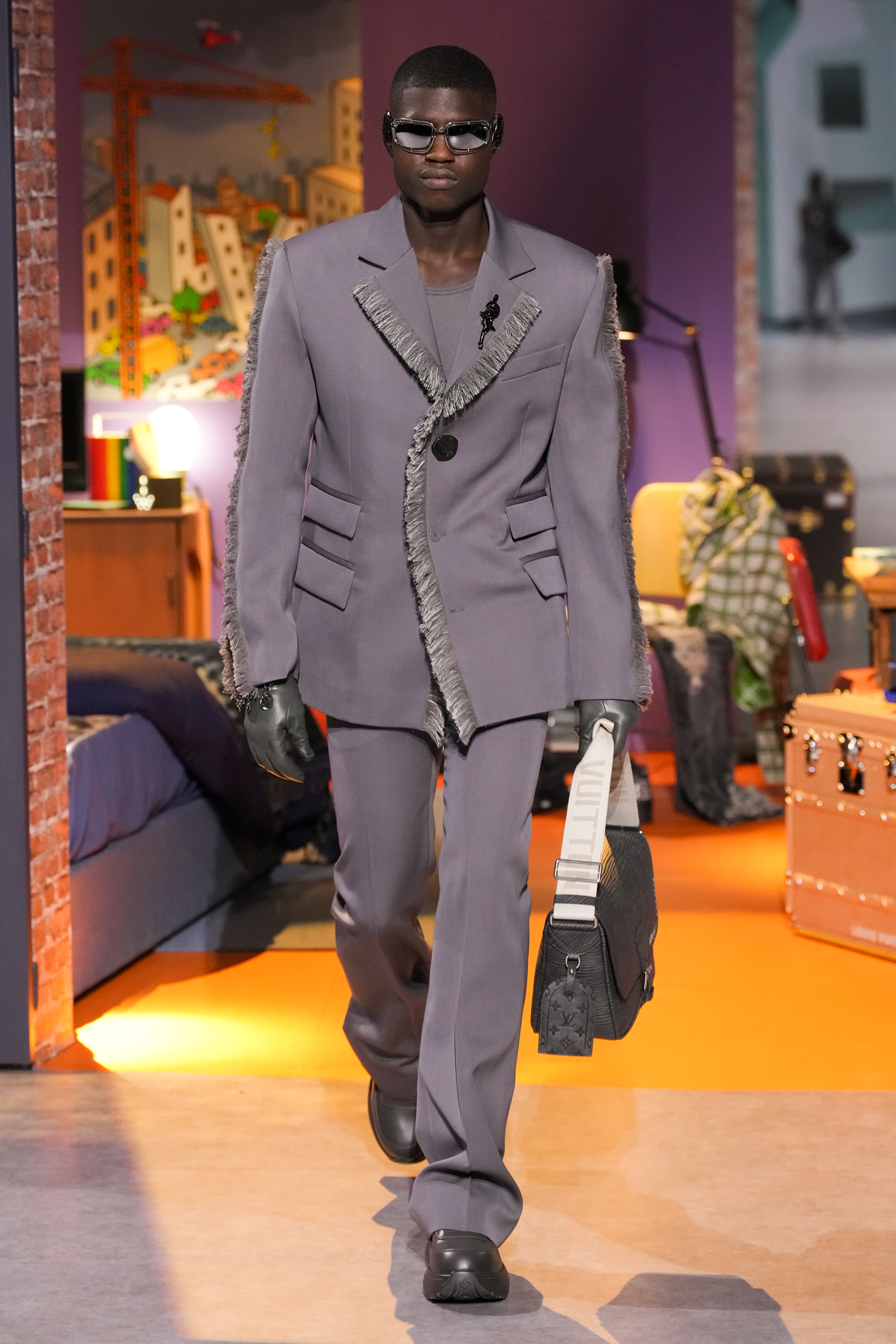 Louis Vuitton x KidSuper Colm Dillane Review Menswear F/W 2023
