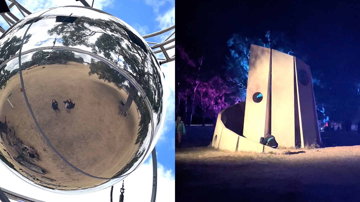 (L) orb. (R) dr seuss tower
