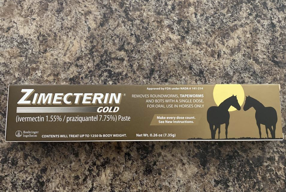 A photo of ivermectin shared in the Learning to Fly channel. (Telegram)
