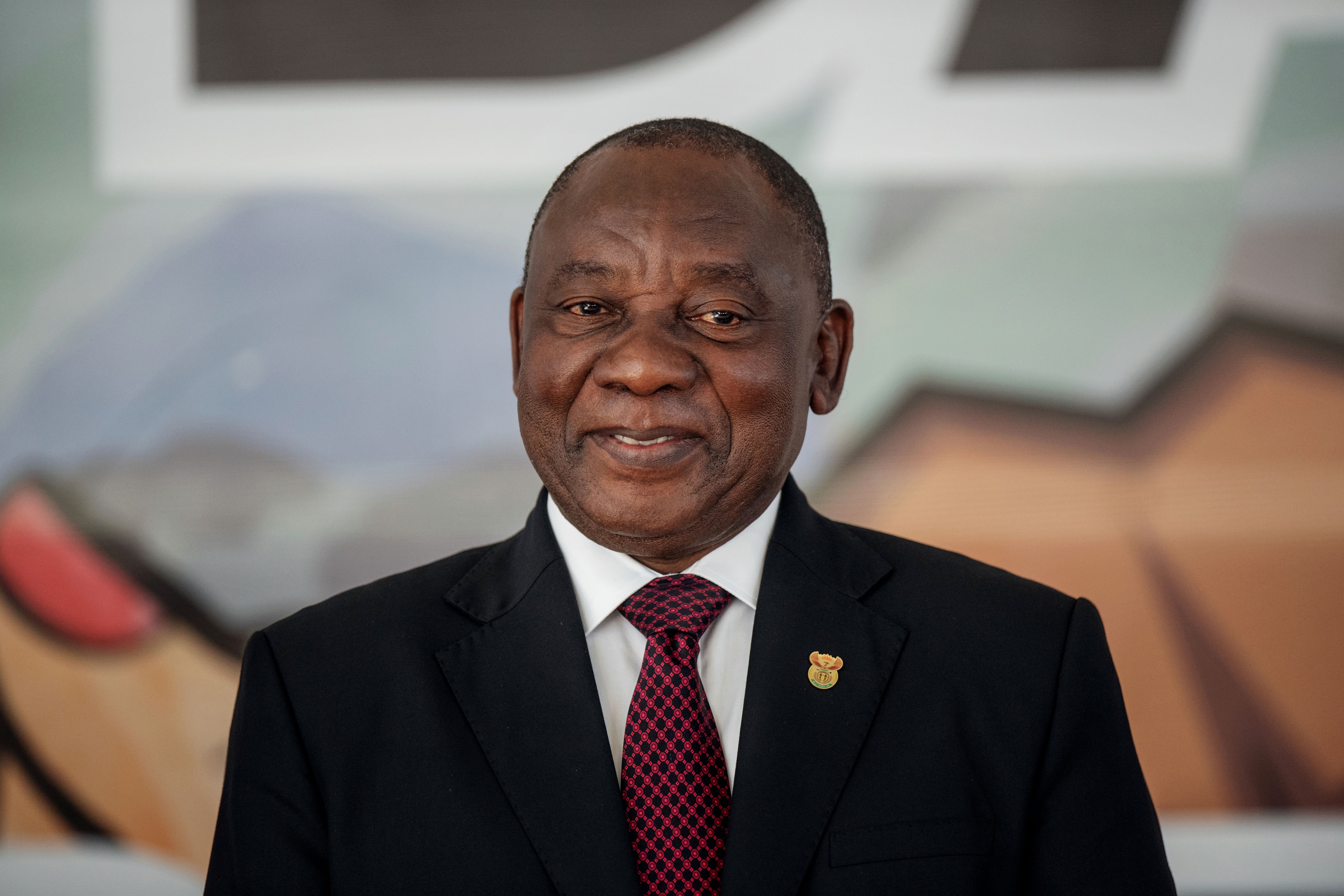 Presiden Afrika Selatan Cyril Ramaphosa. Foto: Michele Spatari/AFP via Getty Images