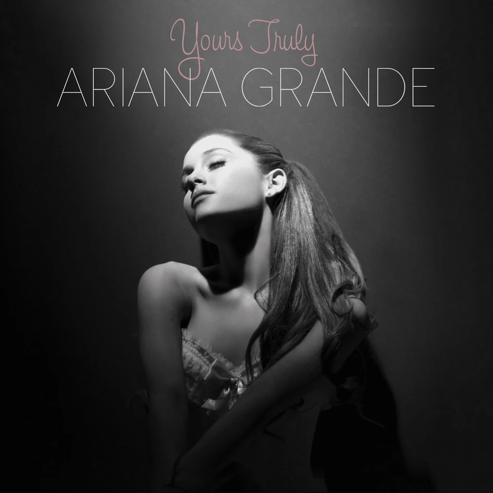 Album cover for Ariana Grande's Yours Truly
