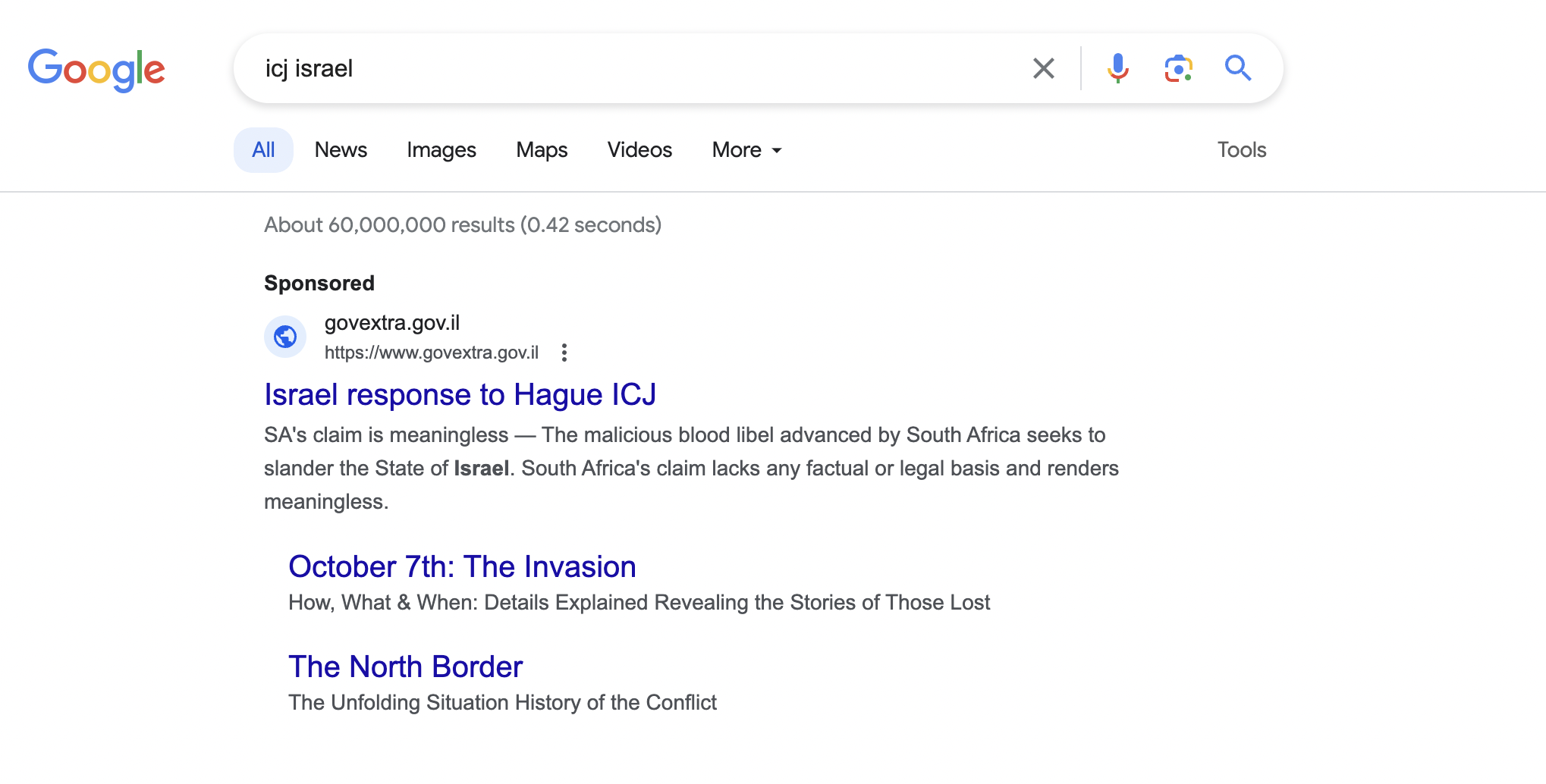 google ads israel sidang gugatan genosida afrika selatan mahkamah internasional pbb den haag international court of justice icj vice.com