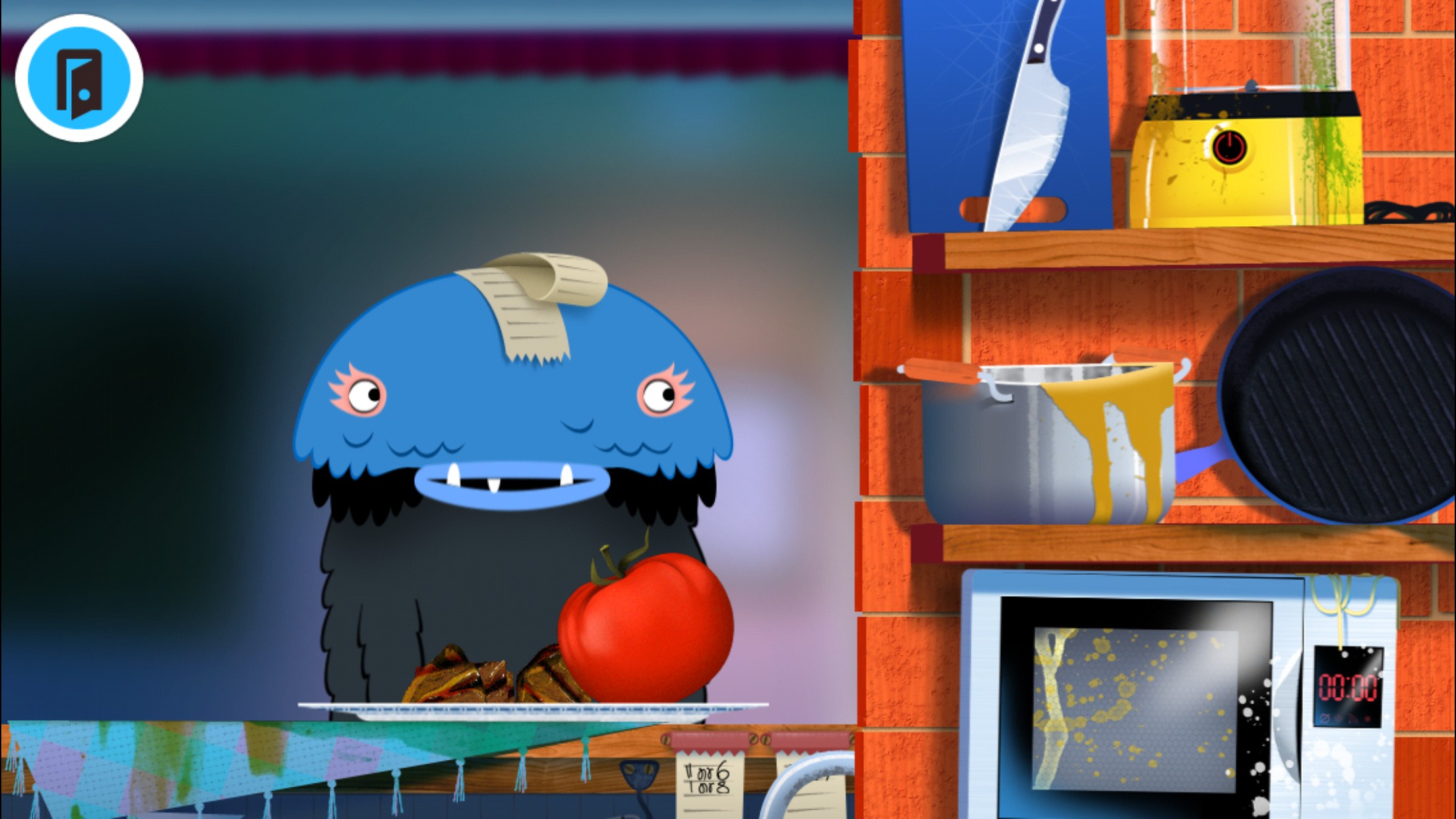 Make Happy Meals For Fluffy Critters In Toca Kitchen Monsters