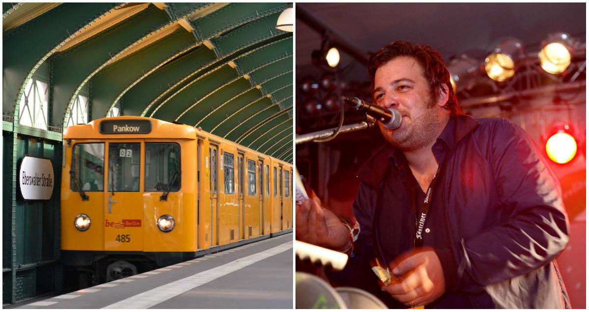 "Kein Schwanz ist so hart wie das Leben"—UBahnfahrer spielt Erobique