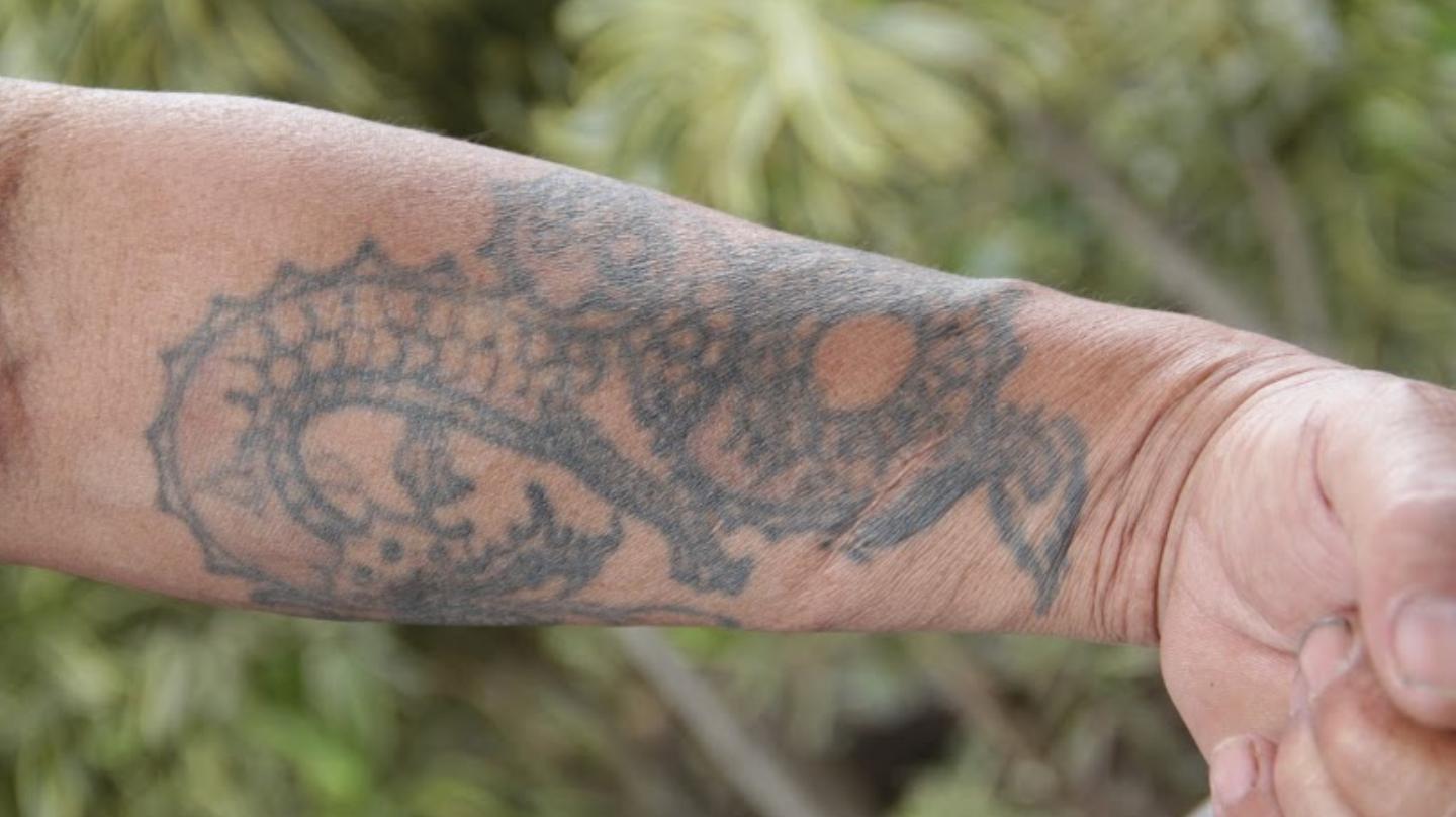 Snake Tattoo | Identity Through Objects: Fall 2019 IU Bloomington History  Harvest