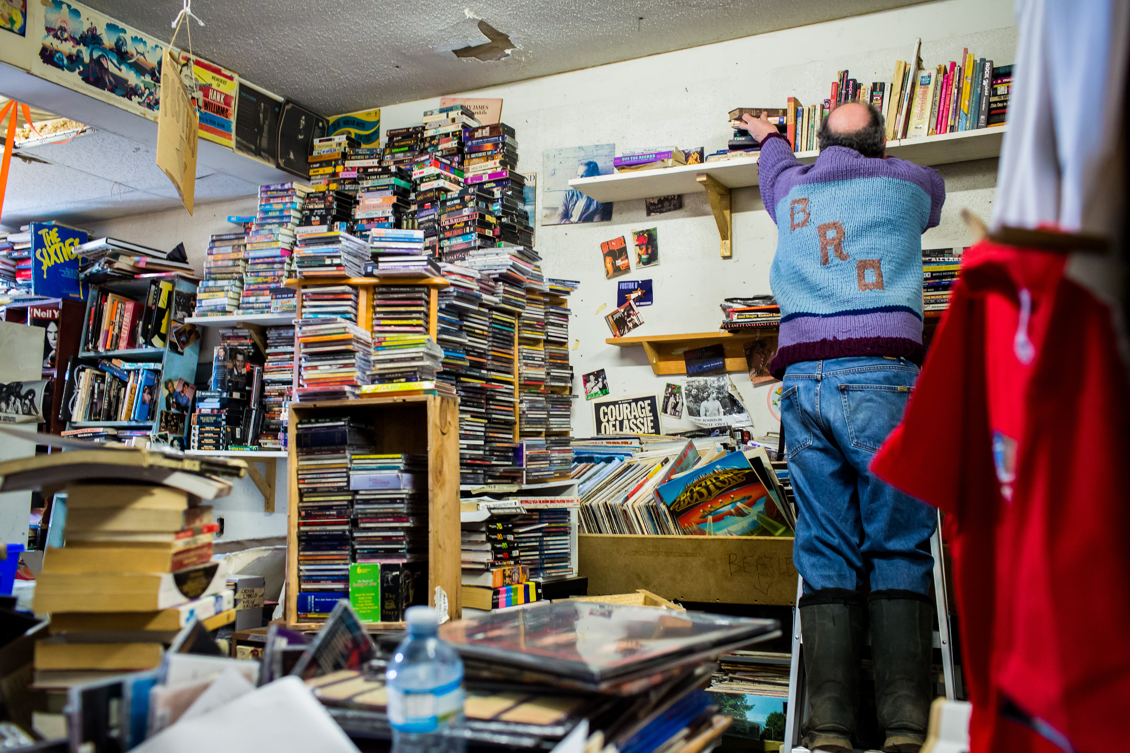 Brian Lipsin Is Kingston, Ontarios Anarchist Record Shop Owner