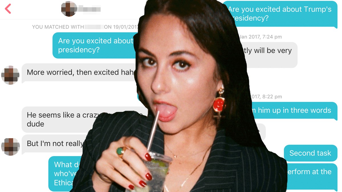 ... My Tinder Matches If They're Excited About President Trump - VICE ... My Tinder Matches If They're Excited About President Trump - VICE