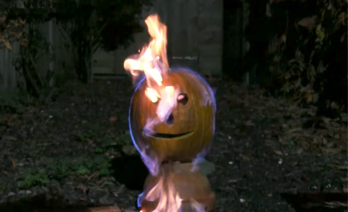 Watch This Guy Turn A Pumpkin Into A 5000 Watt Jack O Lantern Vice