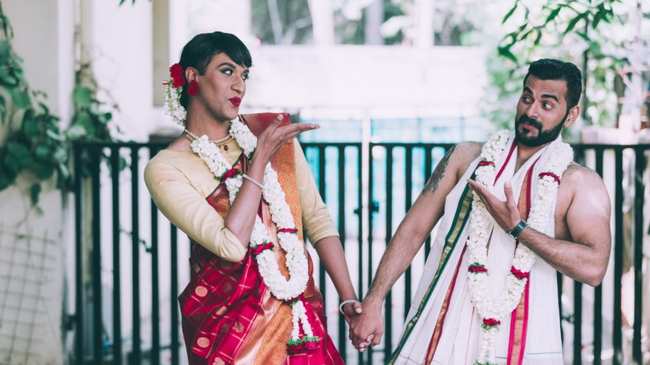 Résultat d'image pour le mariage gay en Inde