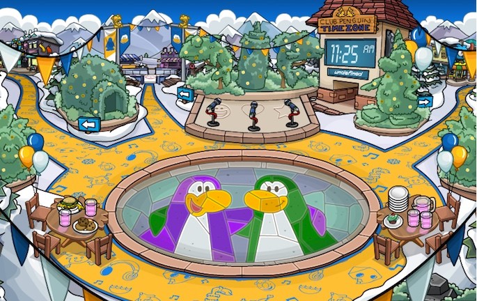 Club Penguin Mini-games - w/salad 