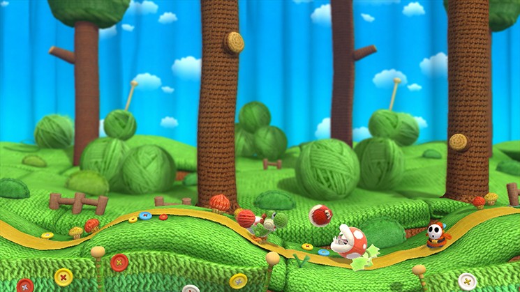 Behind-the-scenes video/look at the Poochy & Yoshi's Woolly World