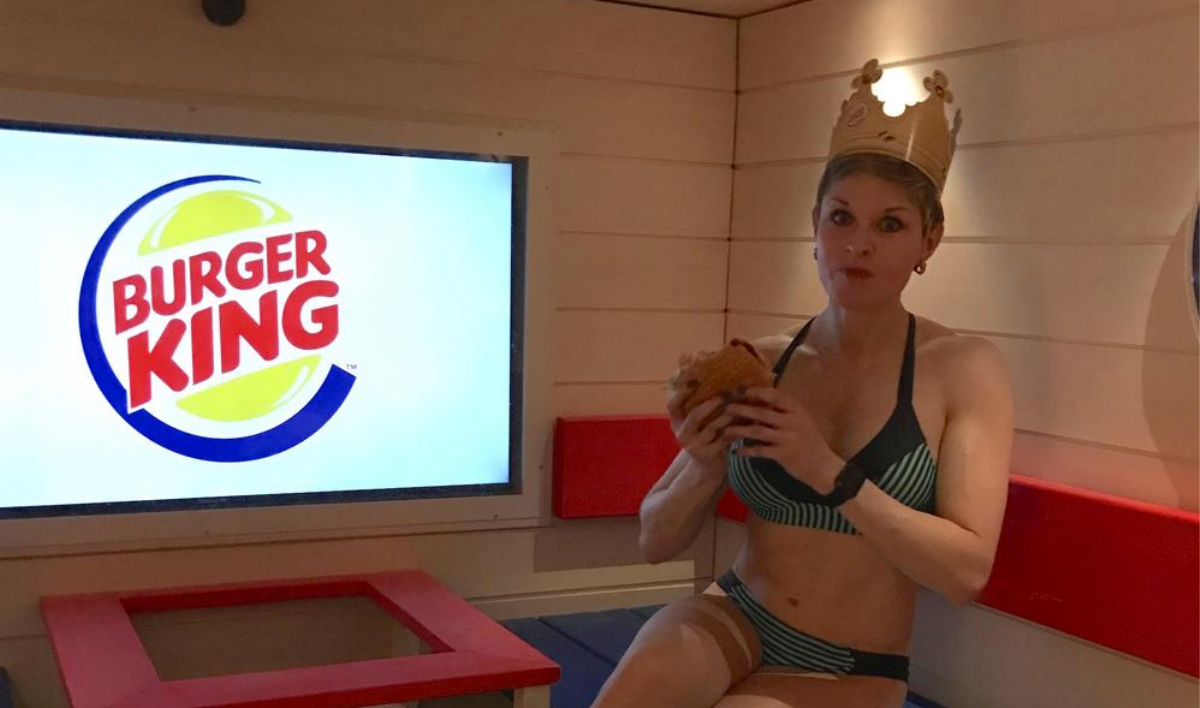 I Ate a Big, Sweaty Whopper at a Finnish Burger King Sauna